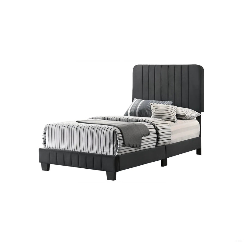Channel Tufted Bed by Unique Piece Furniture