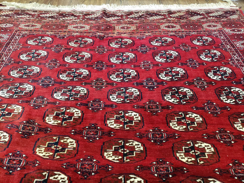 Persian Turkoman Rug 8 x 12.5 by Jewel Rugs
