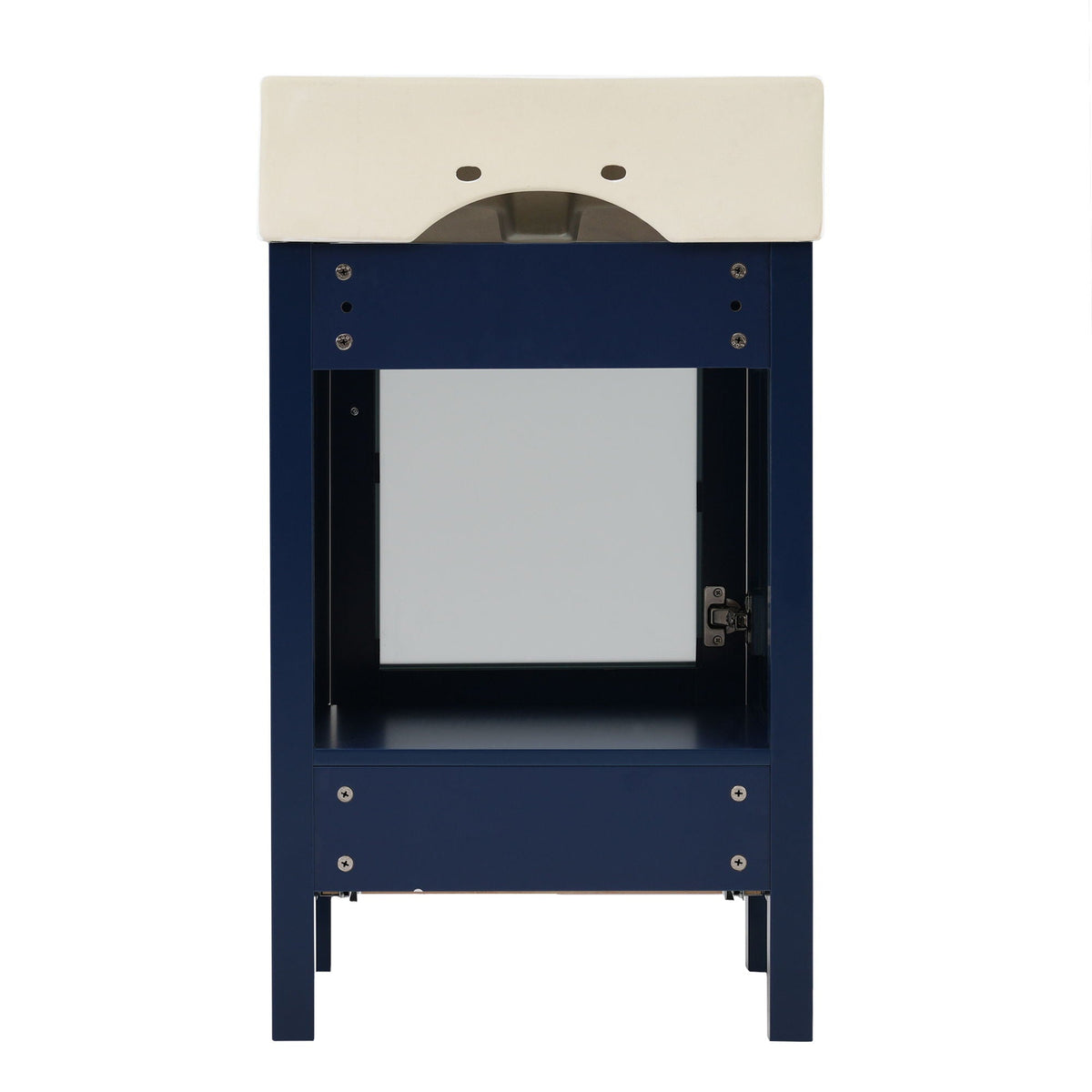 Bathroom Vanity with Ceramic Sink and Ample Storage - Blue, Green, or Black, photo 24 of 40