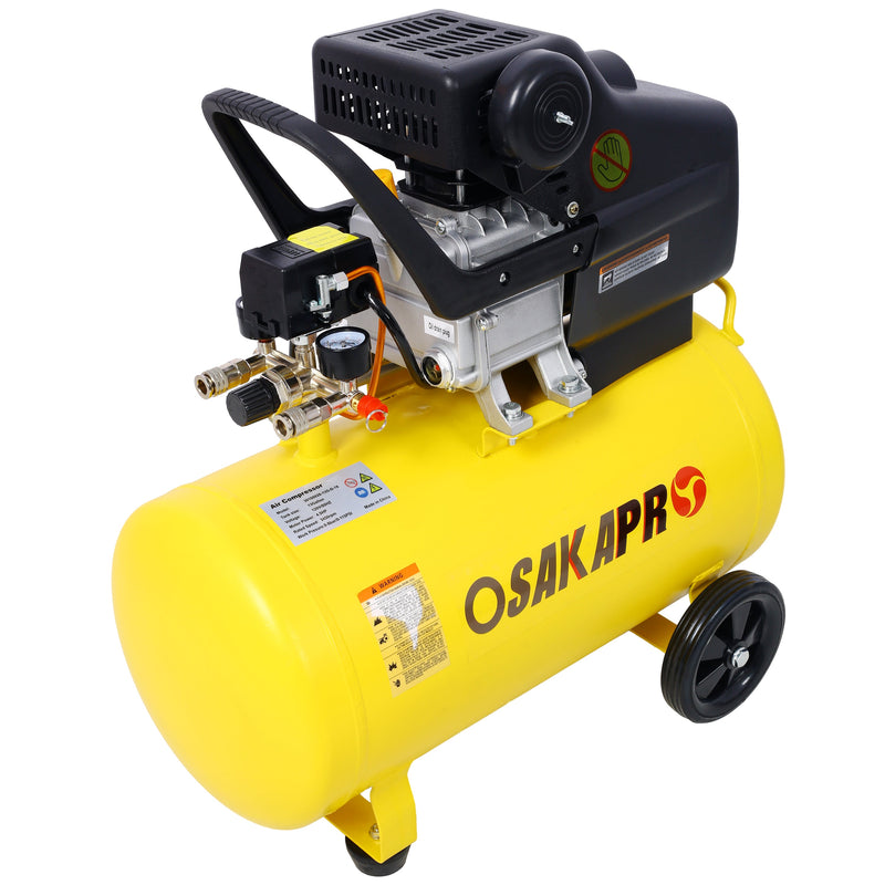 4.5HP Portable 13-Gallon Oil-Lubricated Air Compressor Tank by HouseOfZazla