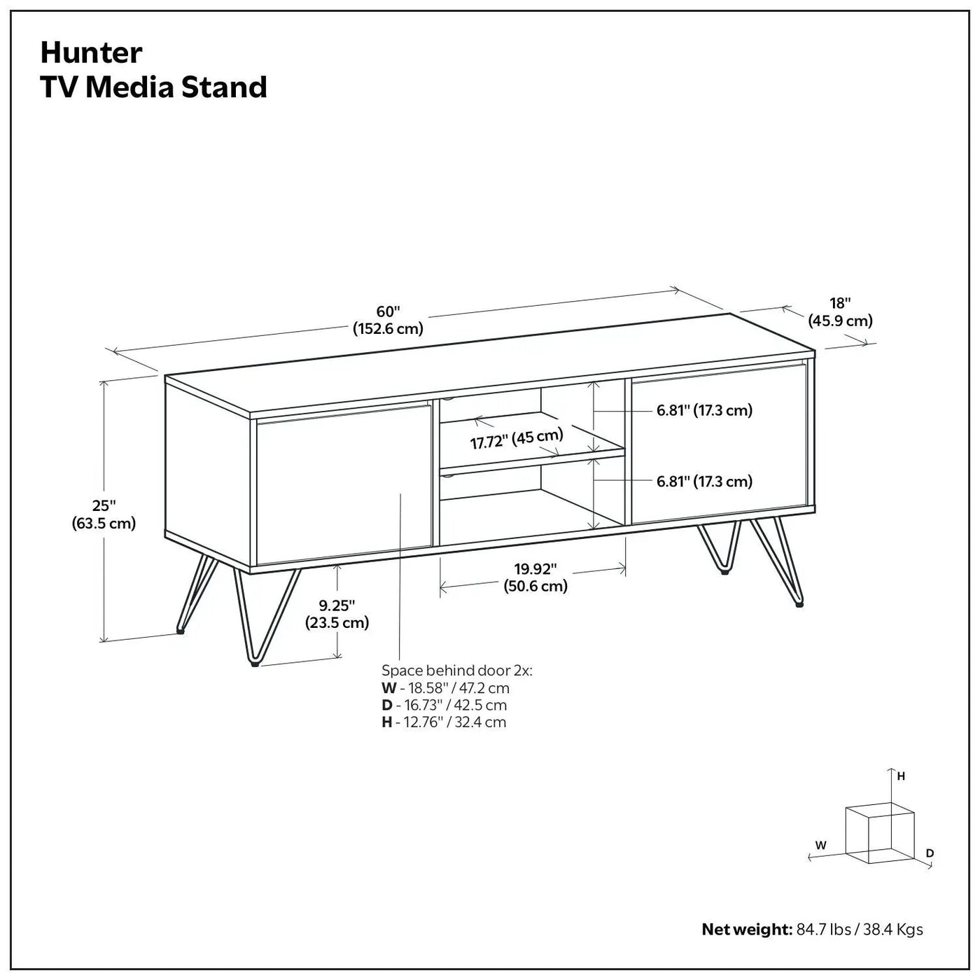 Hunter - Handcrafted TV Media Stand by HouseOfZazla