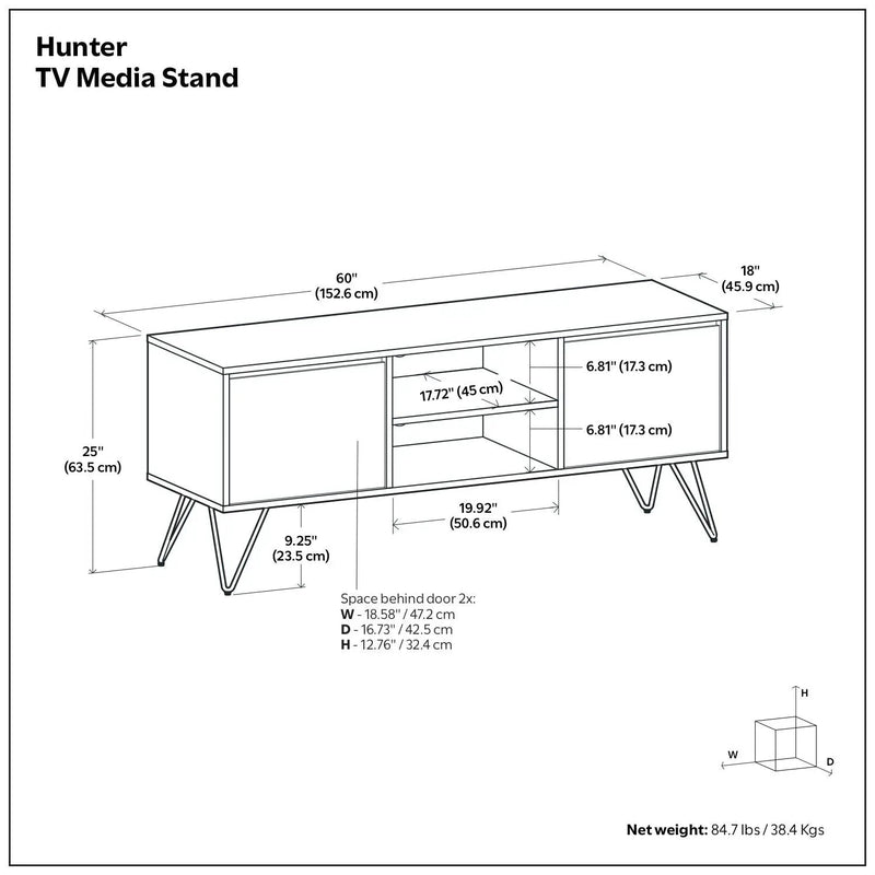 Hunter - Handcrafted TV Media Stand by HouseOfZazla