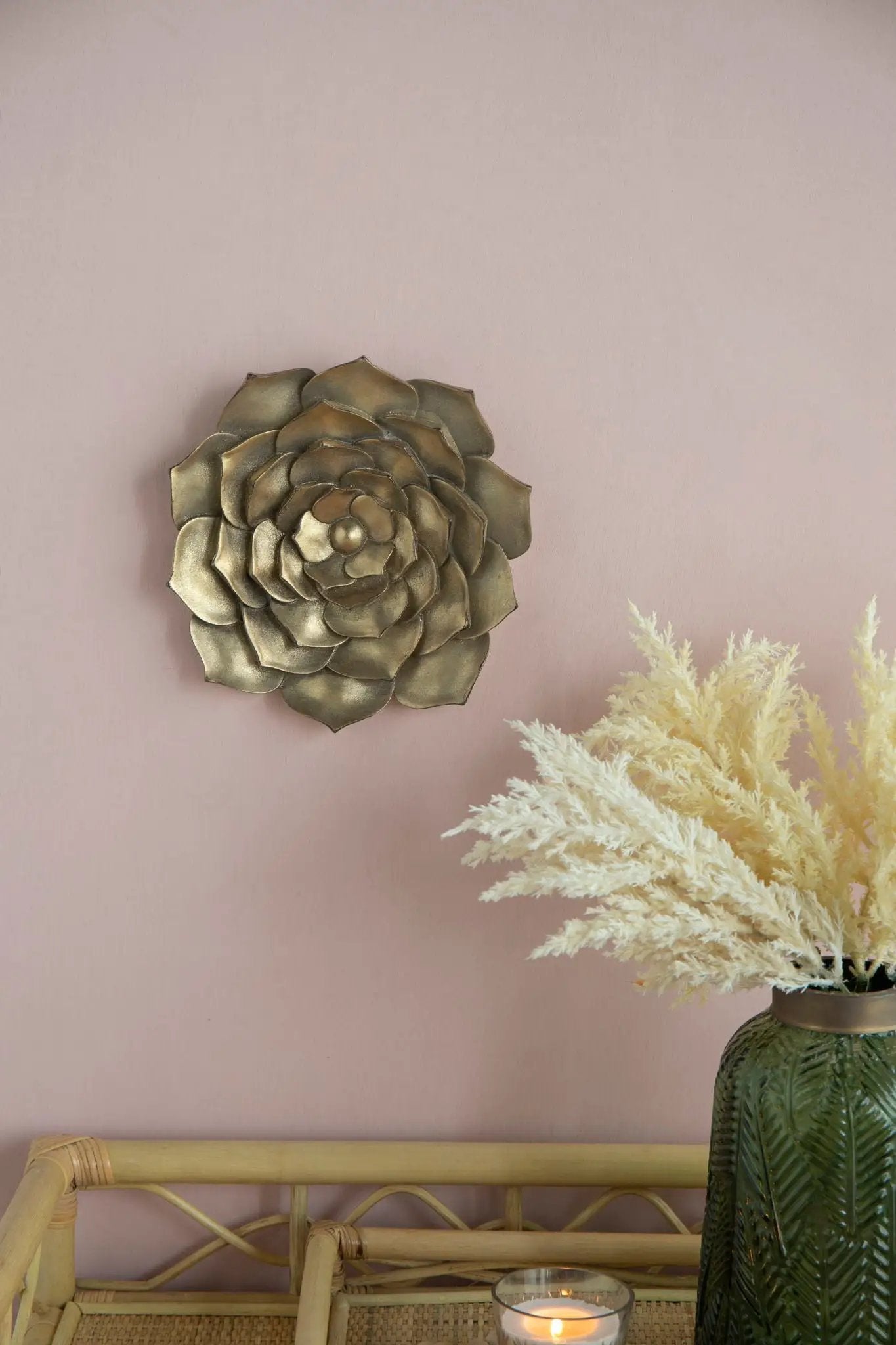 Succulent Wall Plaque Resin by HouseOfZazla