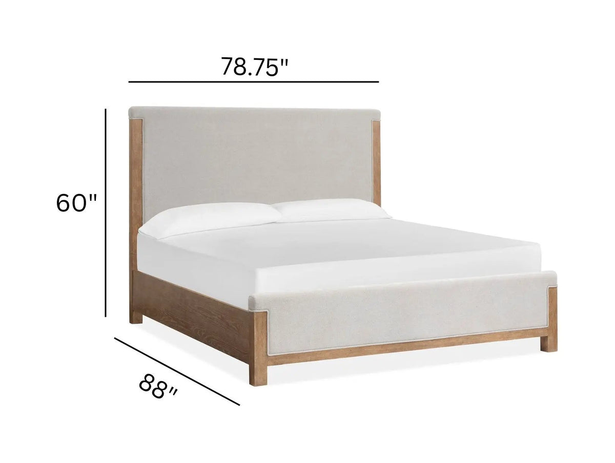 Plum Creek - Upholstered Panel Bed, photo 10 of 18