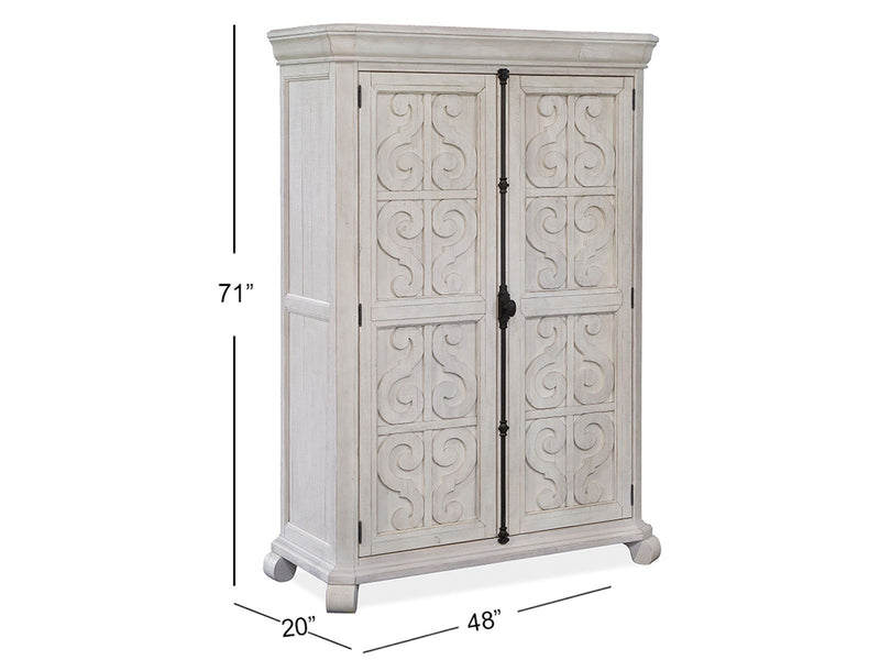 Bronwyn - Armoire - Alabaster, photo 3 of 7