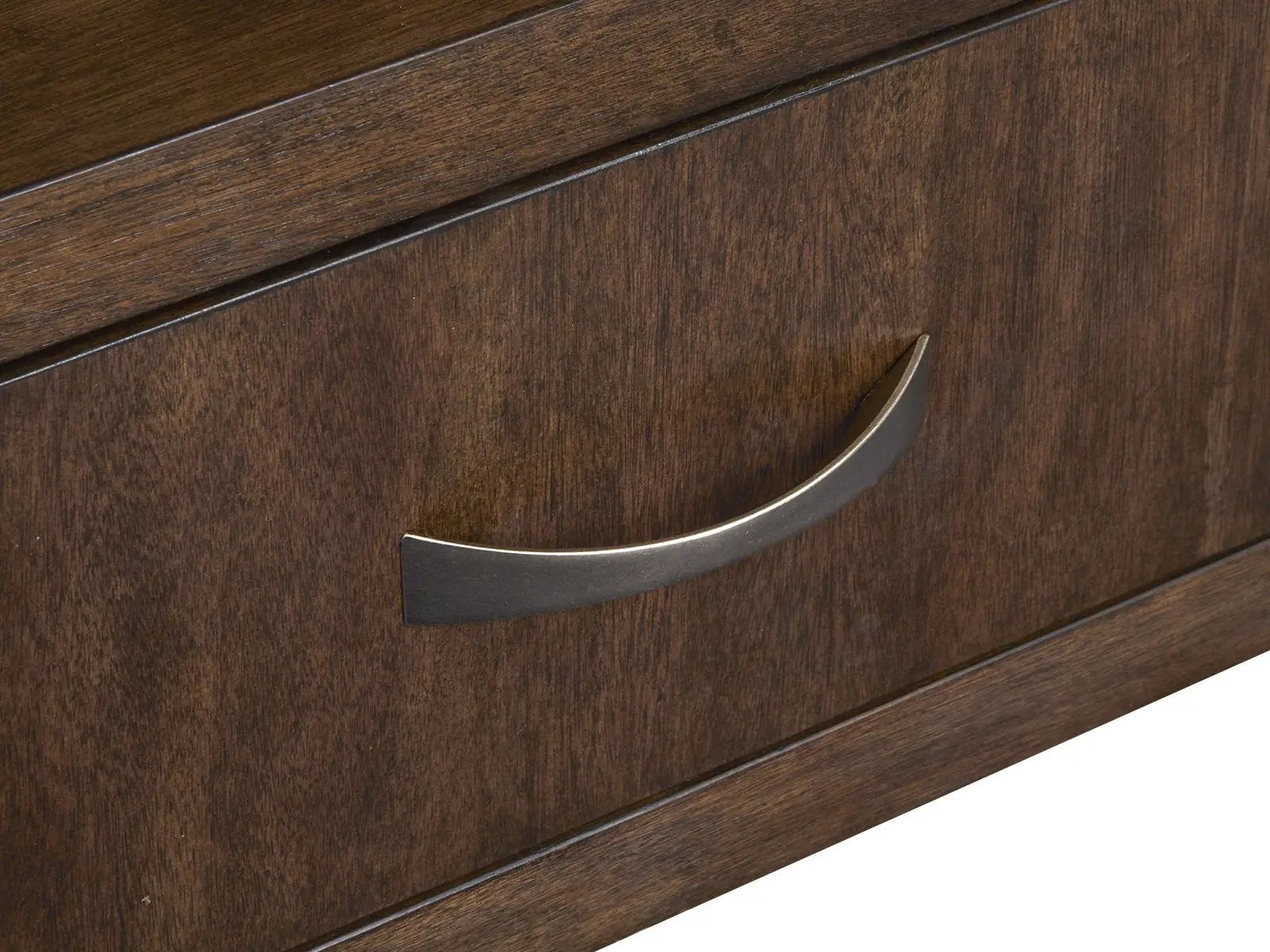 McPherson - Demilune Sofa Table - Burnt Umber by Unique Piece Furniture