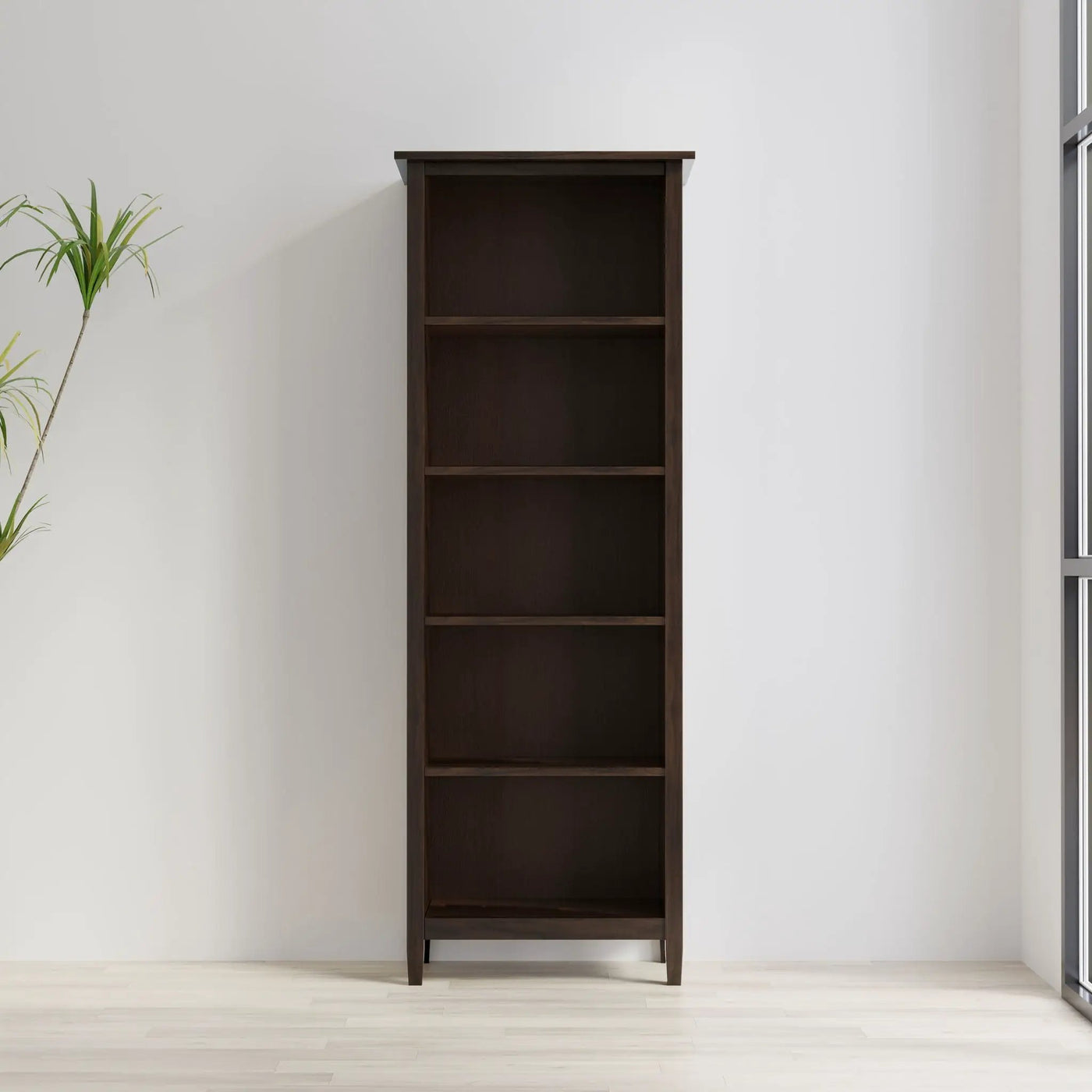 Warm Shaker - 5 Shelf Bookcase by HouseOfZazla