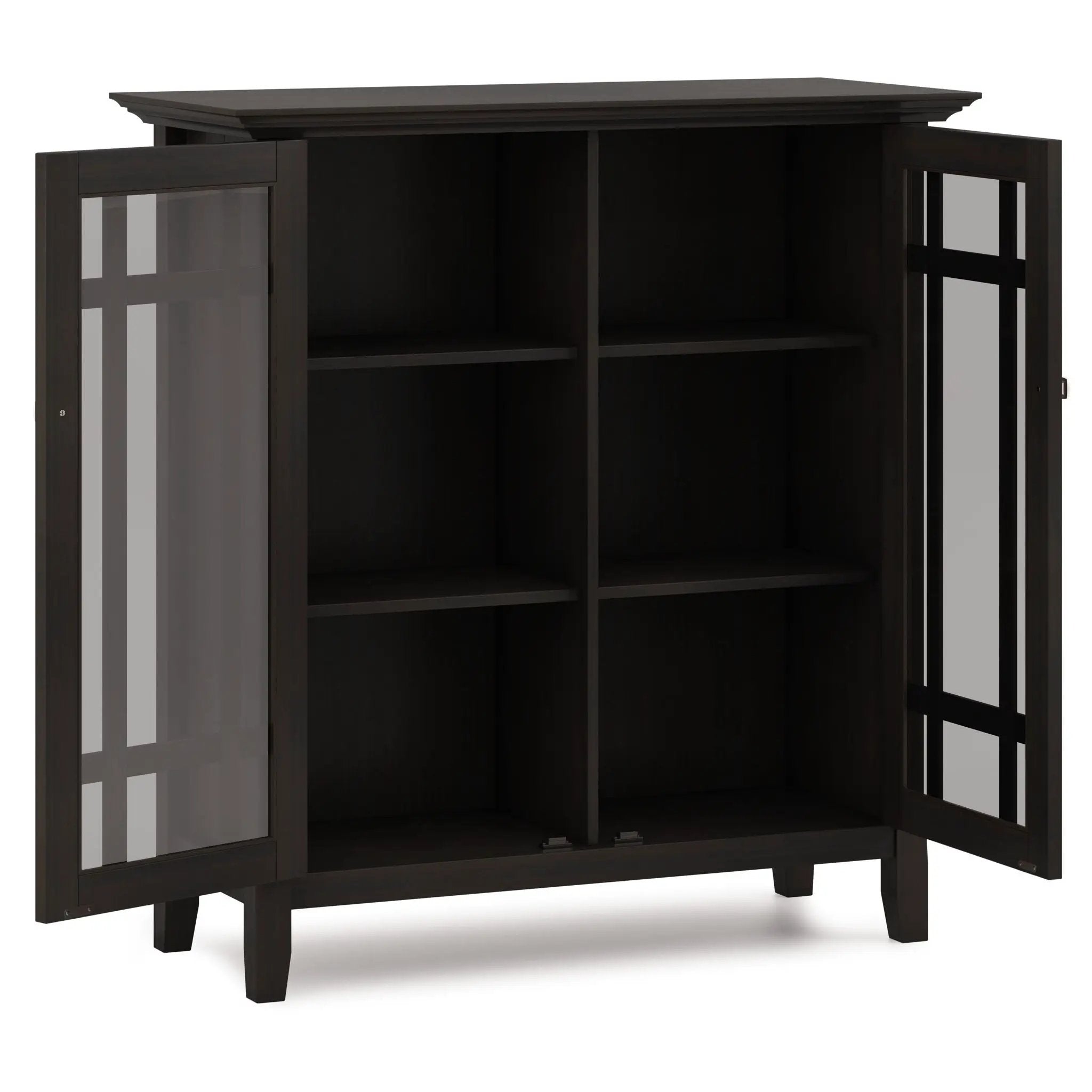Bedford - Medium Storage Cabinet - Hickory Brown by HouseOfZazla