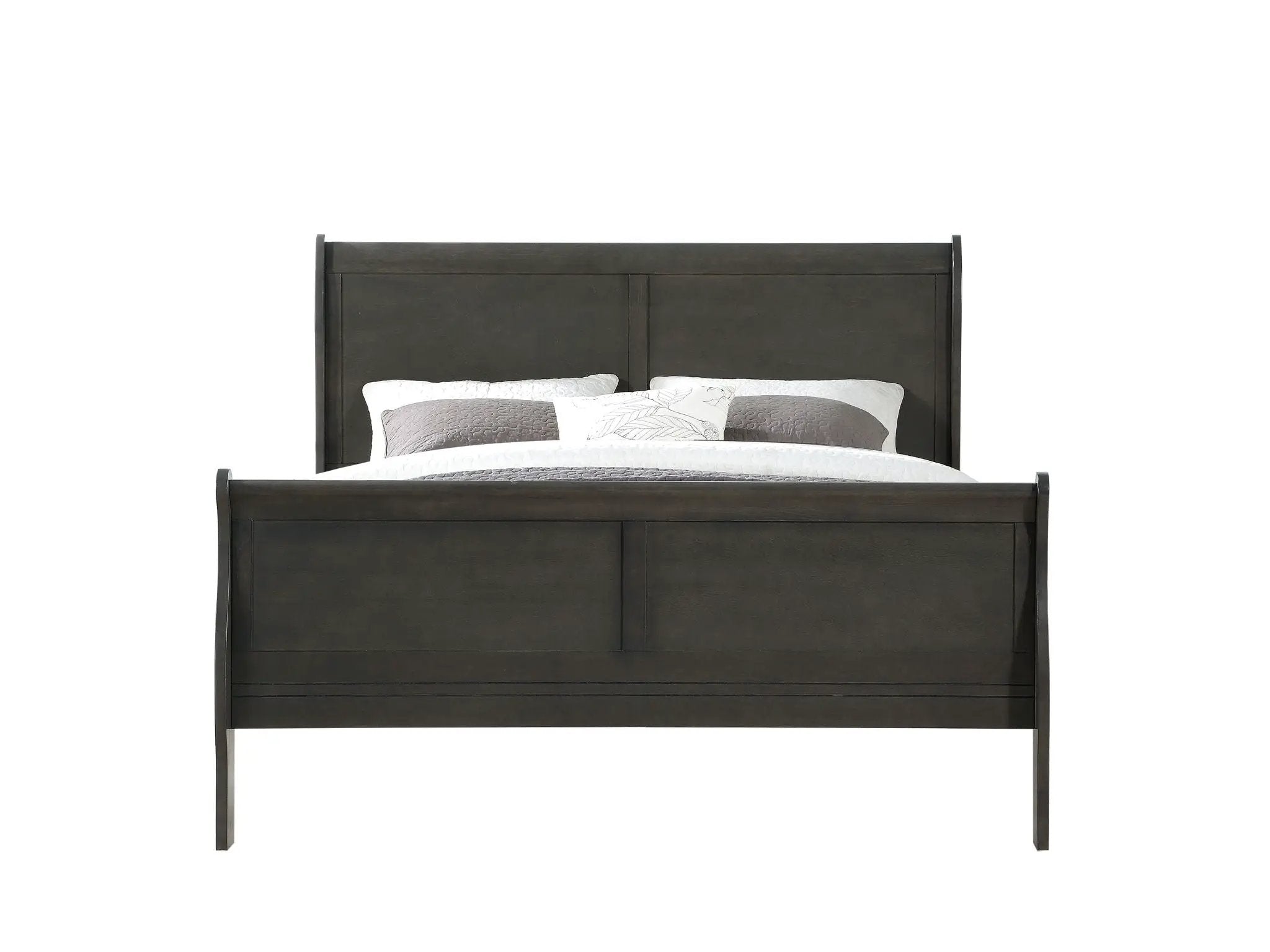 Louis Philippe Sleigh Bedroom Set by HouseOfZazla