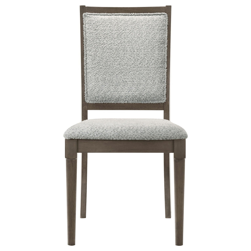 Perkins - 5 Piece Rectangular Dining Set With Chairs - Dark Brown