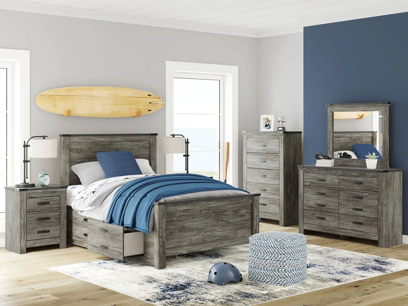 Frandern - Storage Panel Bedroom Set by Unique Piece Furniture