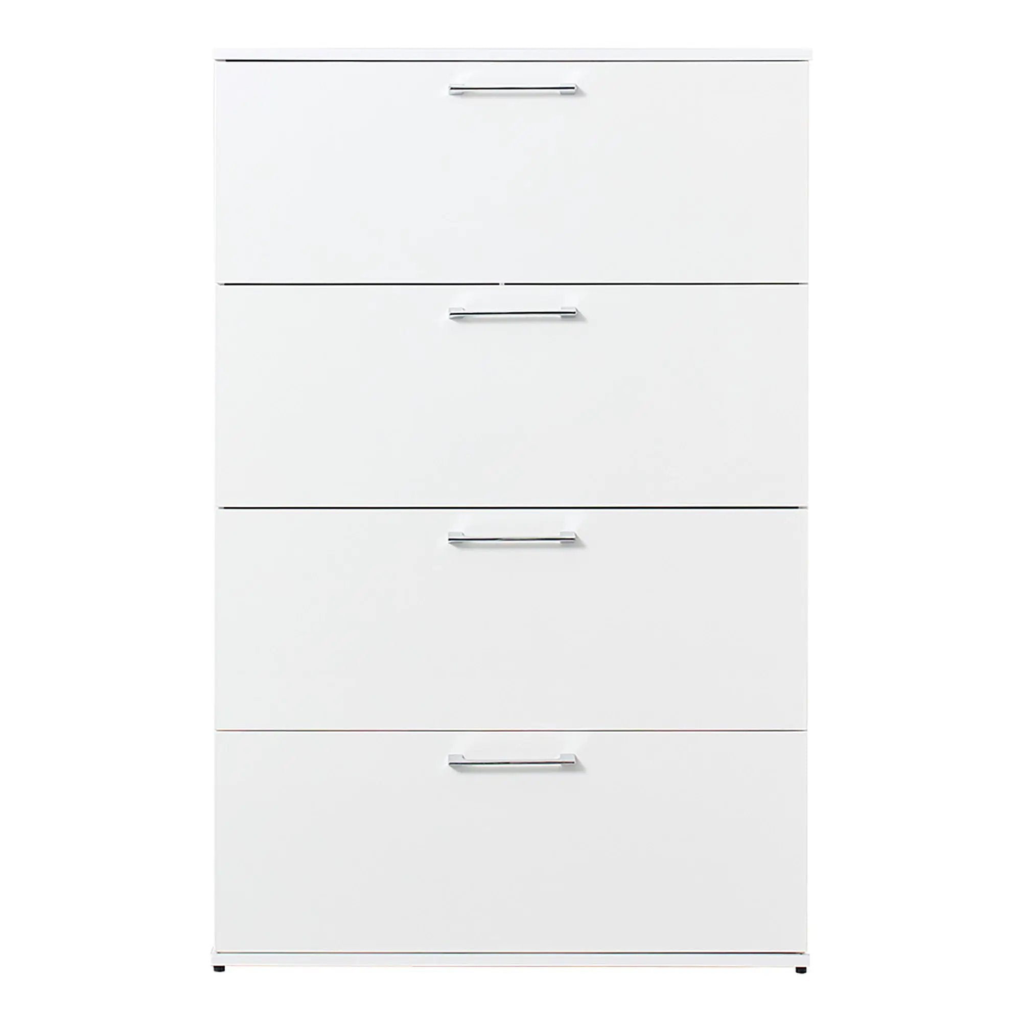 Bliss - Glossy 4 Drawer Jumbo Chest With Extra Deep Storage by HouseOfZazla