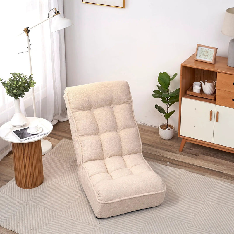 Reclining Japanese Chair Lazy Sofa Tatami Balcony Adjustable Chair by Unique Piece Furniture