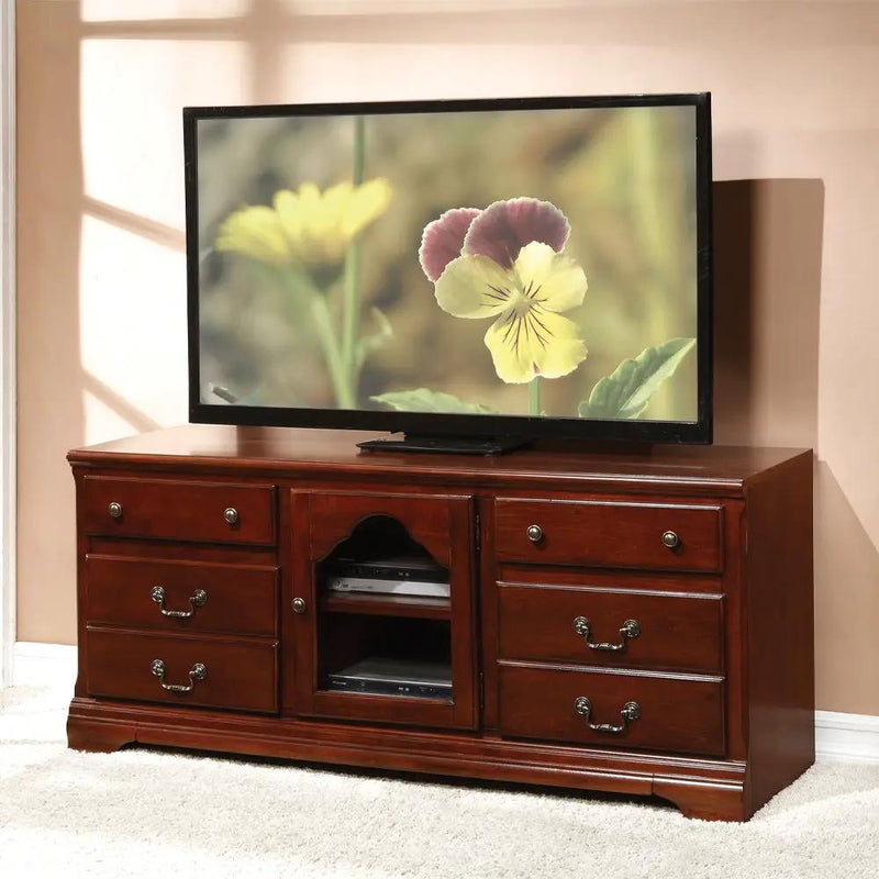 Hercules - TV Stand - Cherry by Unique Piece Furniture