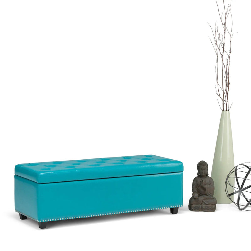 Hamilton - Upholstered Storage Ottoman by HouseOfZazla