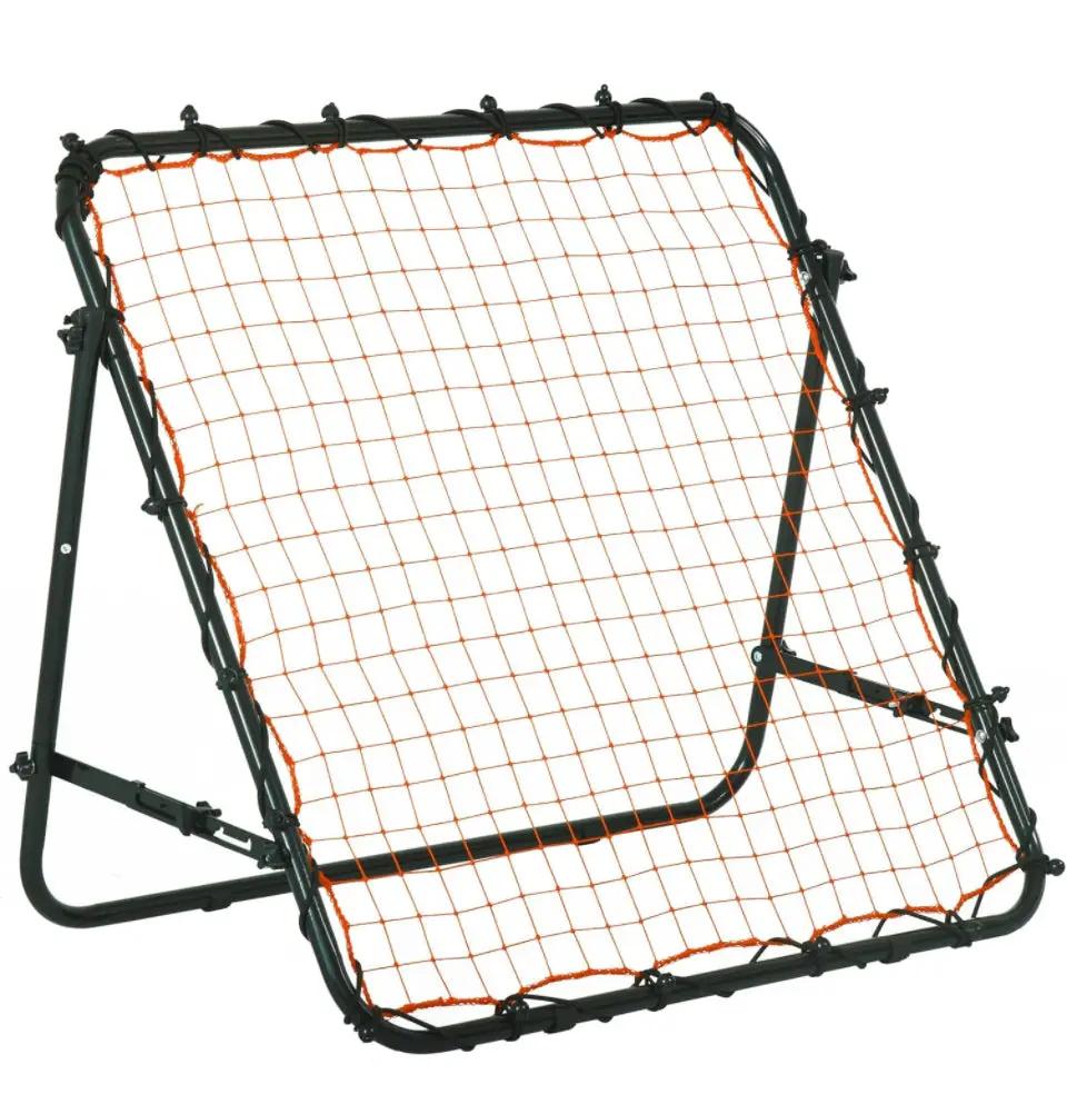 RayChee Portable Soccer Rebounder, 3.3×3.3FT/3.9×3.9FT Rebound Net with Quick Folding Design, Multi Angle Adjustment for Kids Teens & All Ages, Soccer by Selzalot