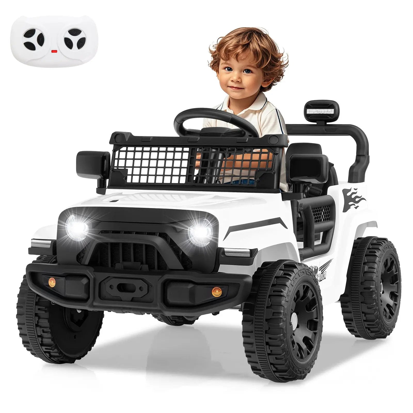 12V Kids Ride on Truck Car Battery Powered Electric Vehicle by DirectDeals