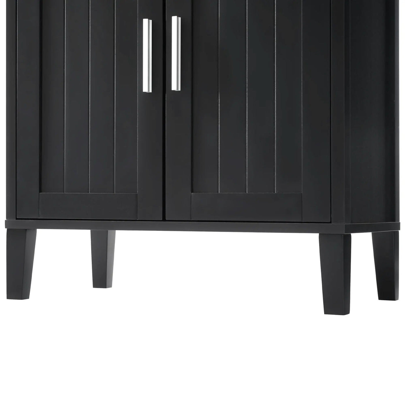 Freestanding Tall Bathroom Cabinet With Soft Close Doors And Adjustable Shelves by HouseOfZazla