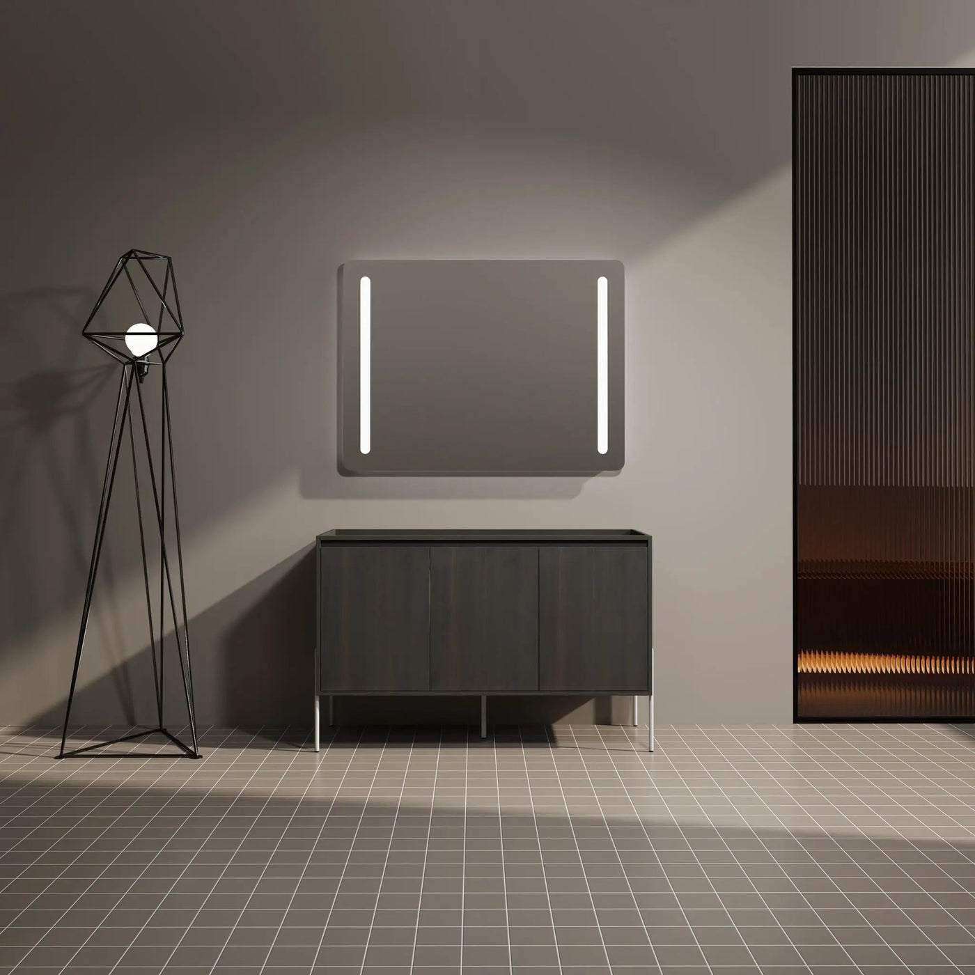 Freestanding Bathroom Vanity & Soft Close Cabinet Doors by HouseOfZazla