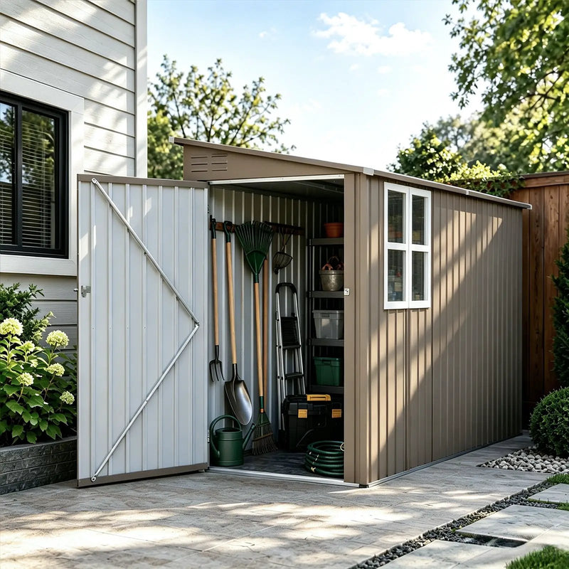 4x9FT Olive Shed by HouseOfZazla