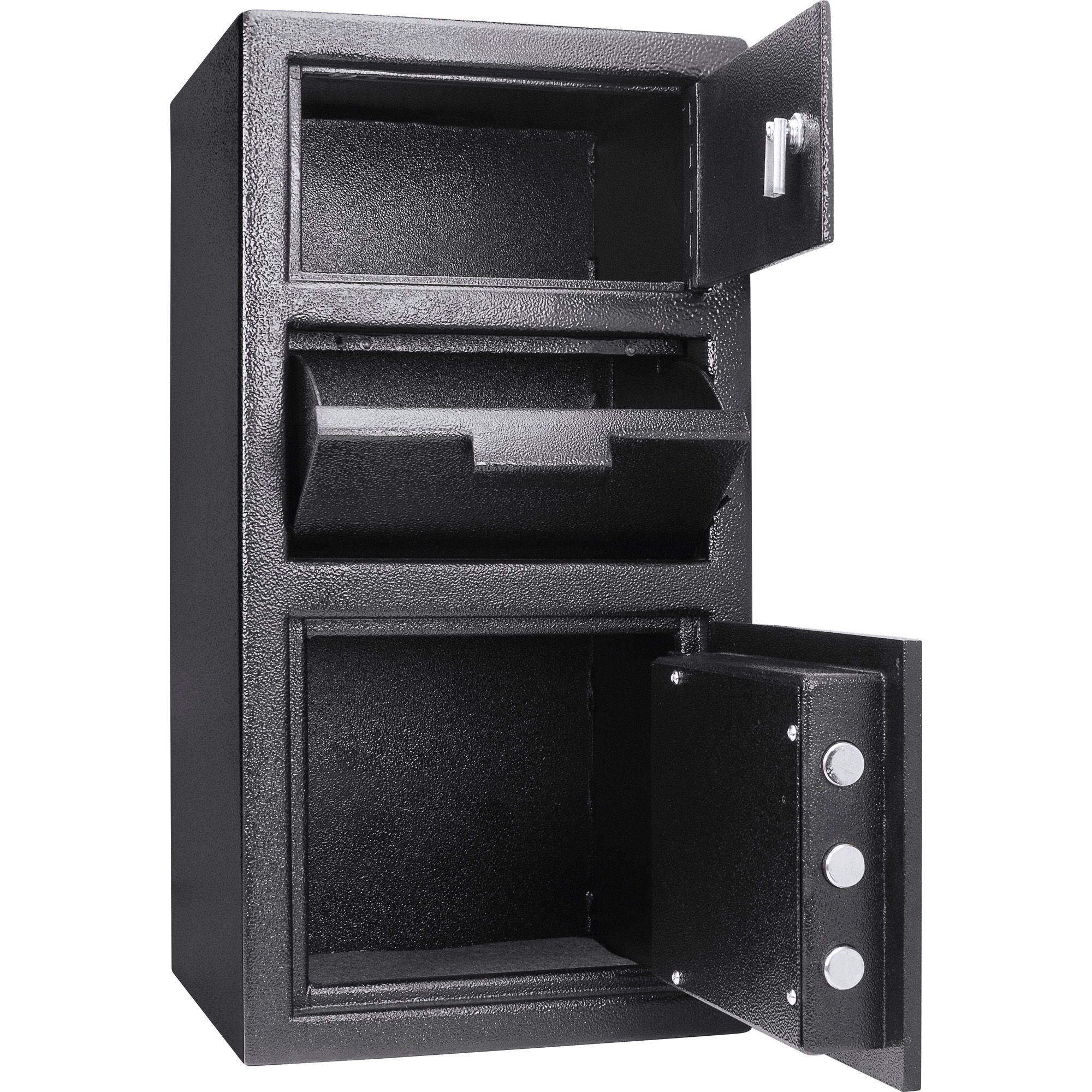 Large Locker Depository Safe With Digital Keypad 0 72 0 78 Cubic Ft - Black by HouseOfZazla