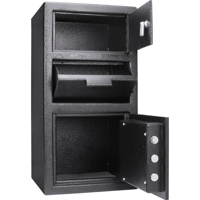 Large Locker Depository Safe With Digital Keypad 0 72 0 78 Cubic Ft - Black by HouseOfZazla