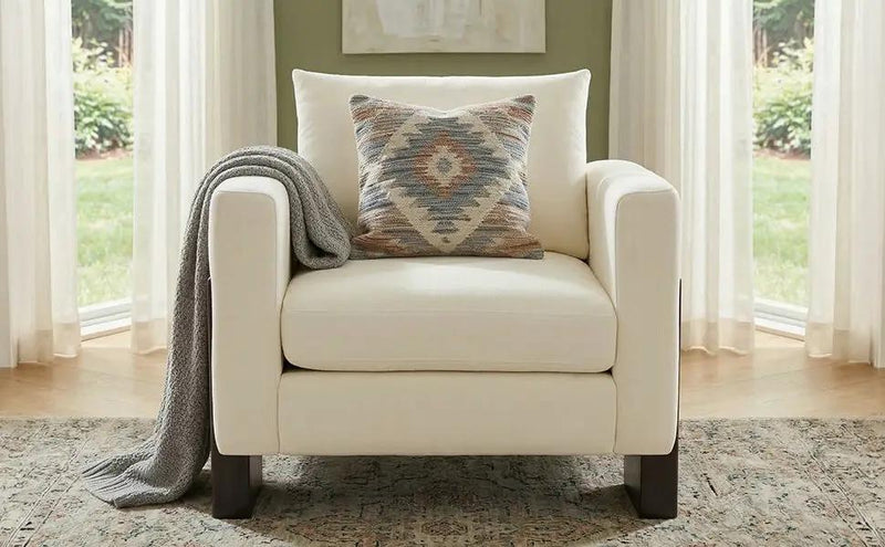 Modern Accent Chair Stylish Club Chair Armchair with Rubberwood Legs for Living Room, Bedroom, or Office by HouseOfZazla