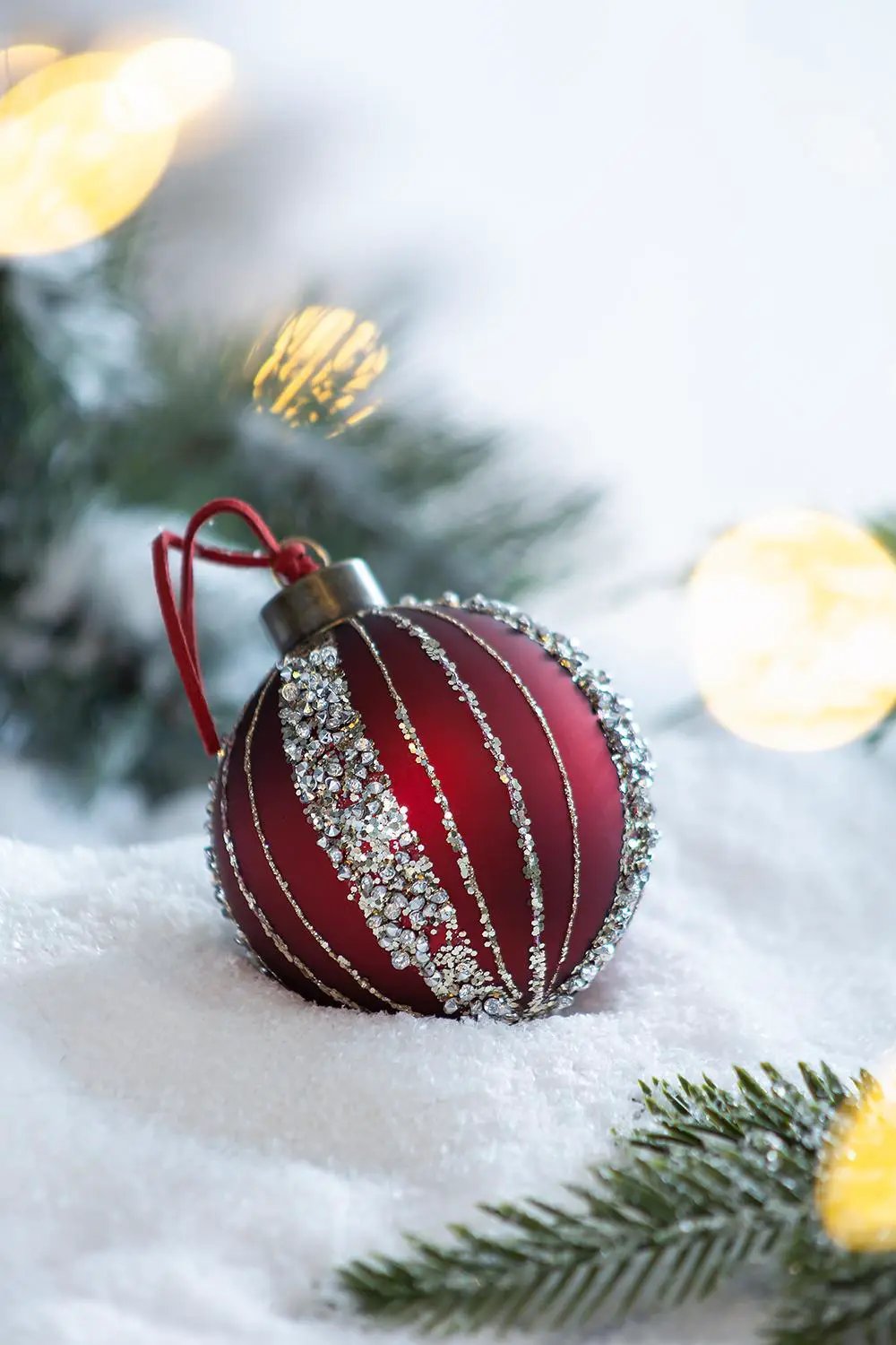 Christmas Ball Ornaments Tree Ornaments For Holiday Party Decorations by HouseOfZazla