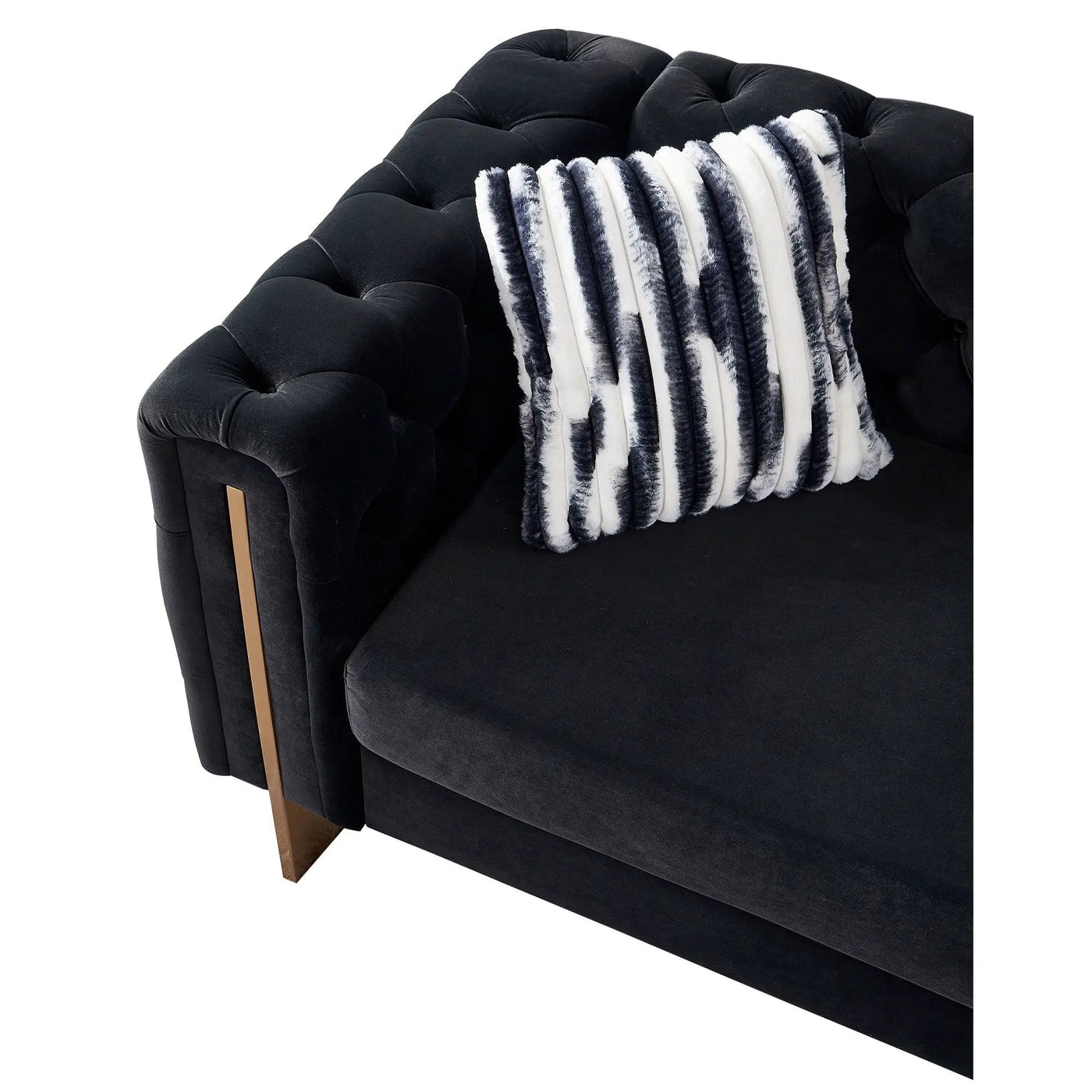 Chesterfield - Modern Tufted Living Room Sofa, 84.25''W Couch by HouseOfZazla