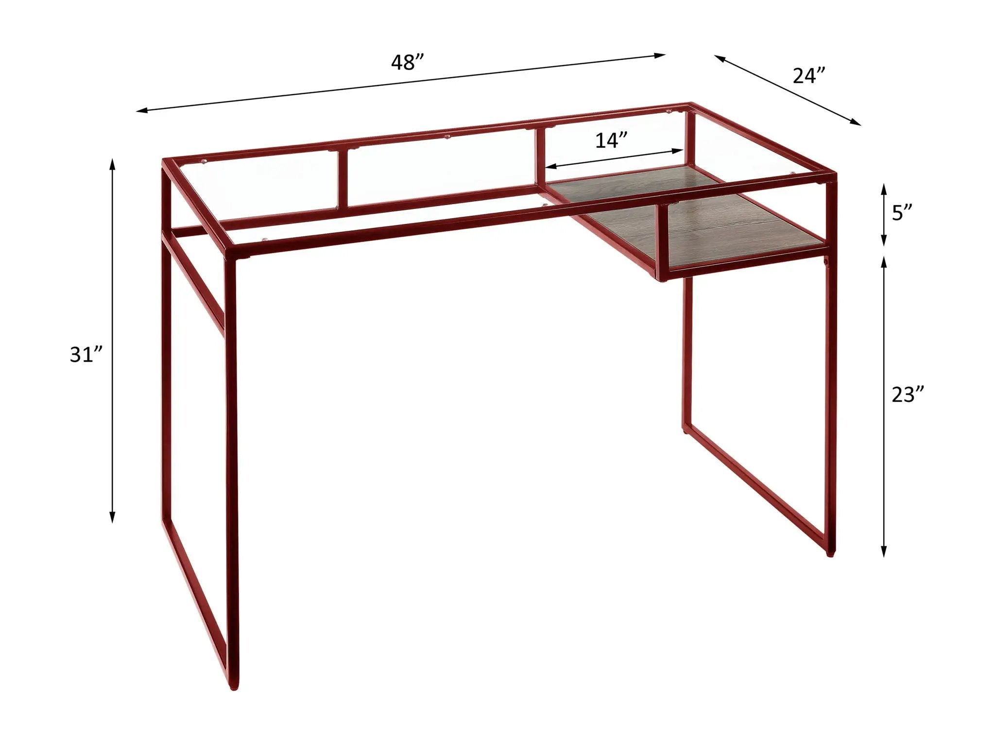 Yasin - Desk by Unique Piece Furniture