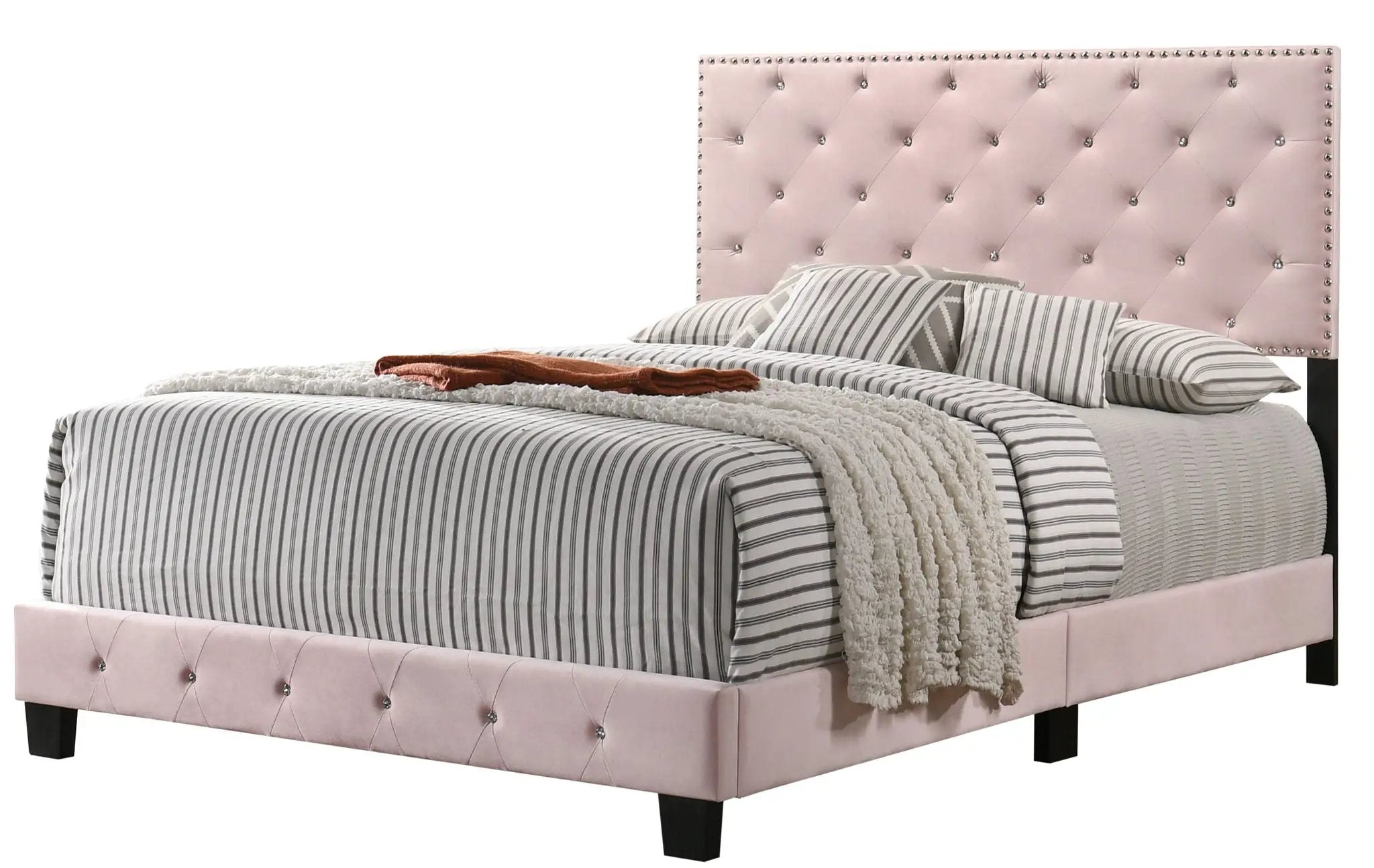 Luxurious Upholstered Bed by Unique Piece Furniture