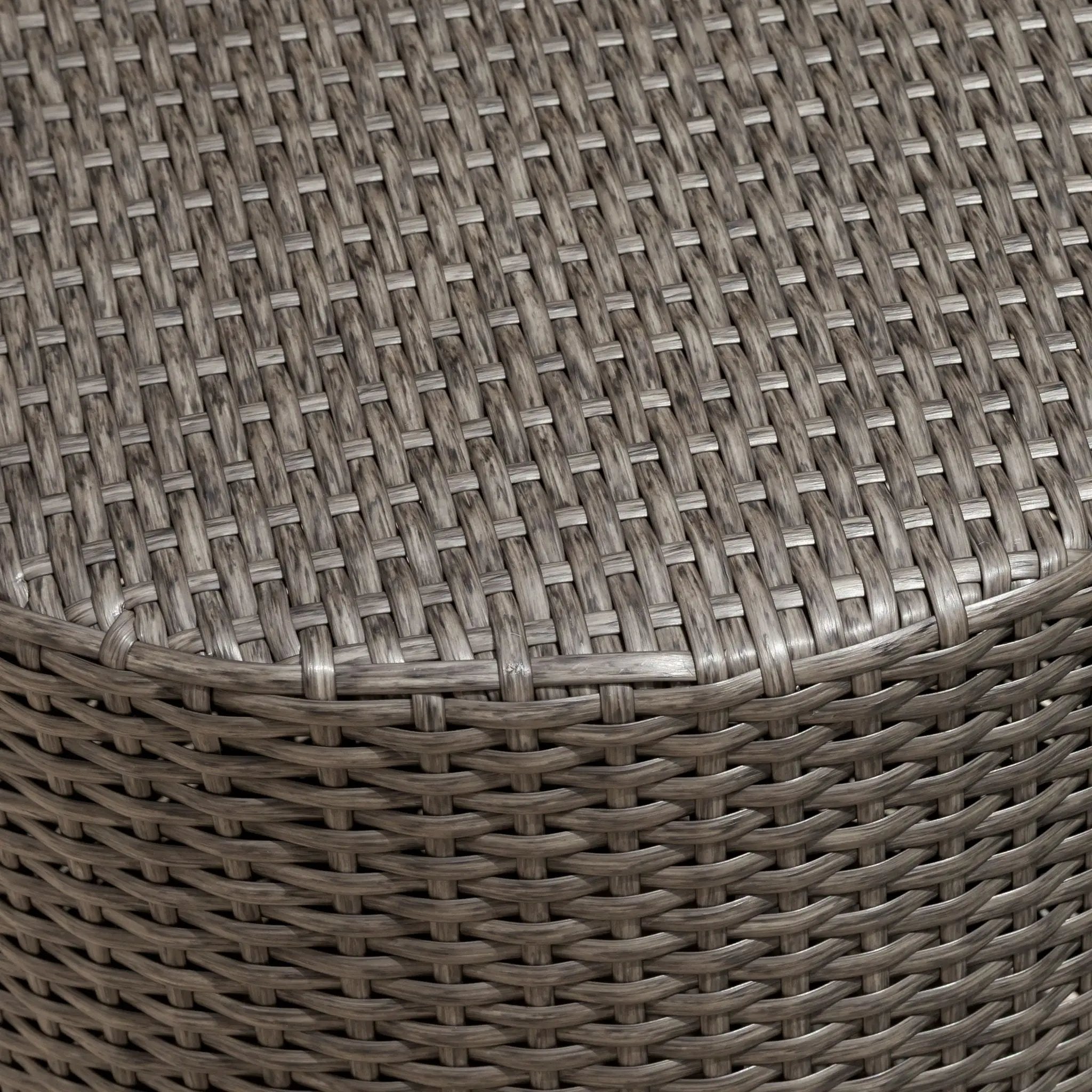 Keaton Barrel Side Table Gray by HouseOfZazla