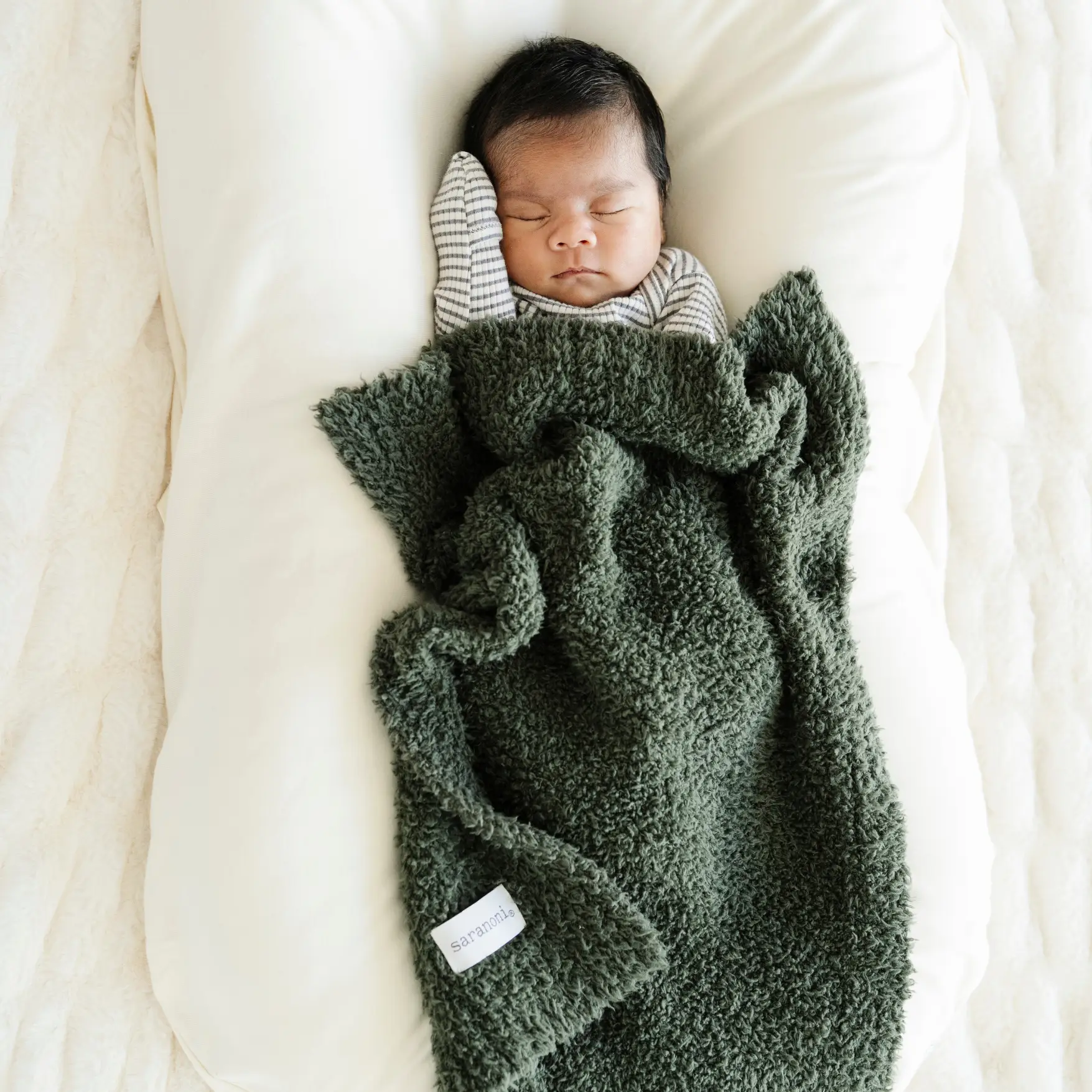 Bamboni Mini Bamboo Rayon Baby Blankets 15x20 Inches by HouseOfZazla