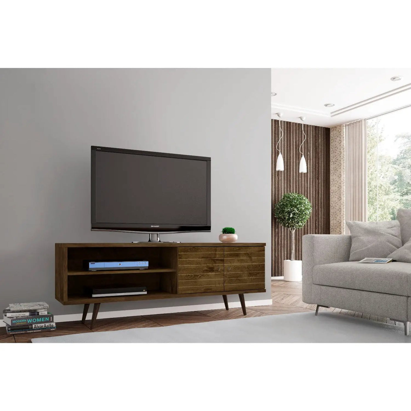 Liberty - 63" TV Stand by HouseOfZazla