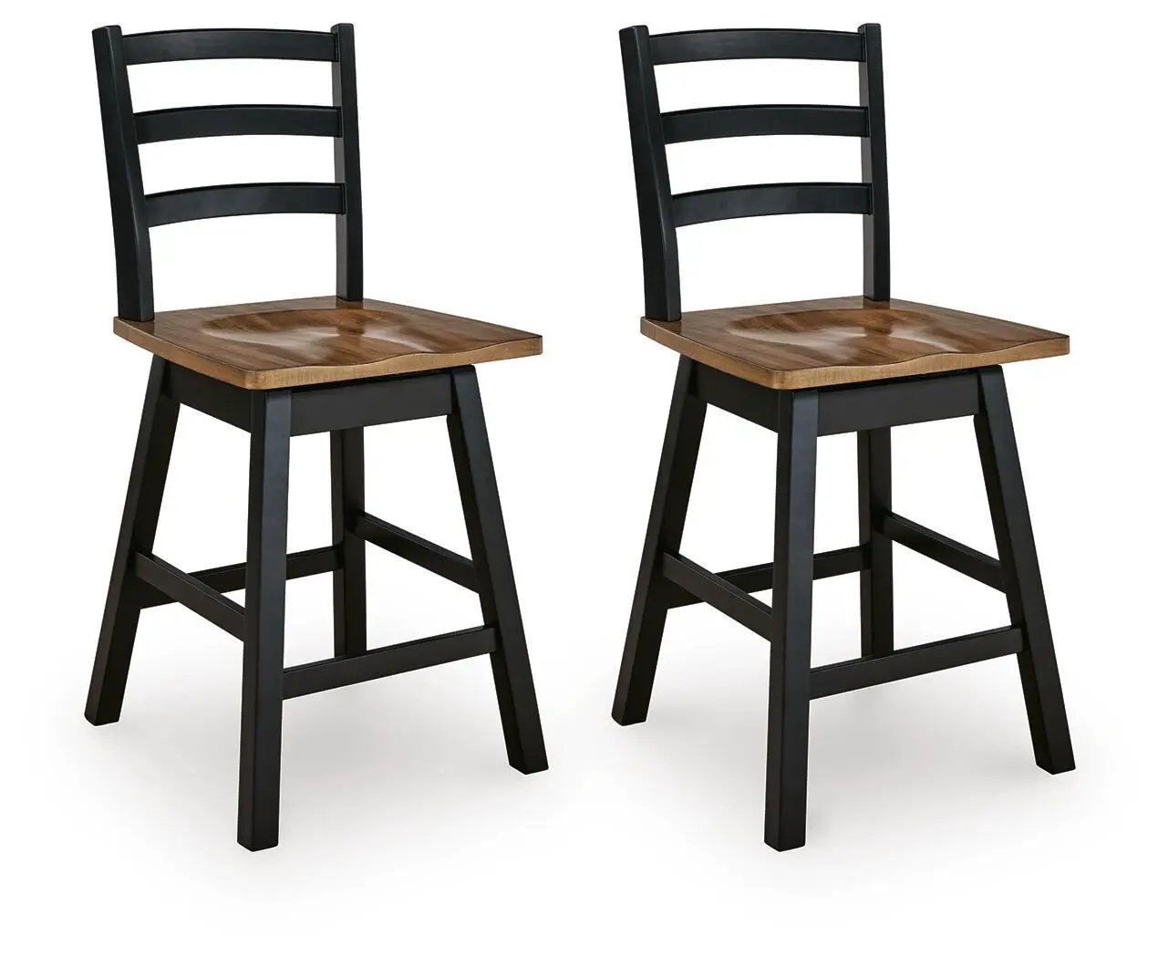 Wildenauer - Swivel Stool (Set of 2) by Unique Piece Furniture
