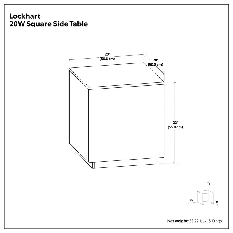 Lockhart - Side Table by HouseOfZazla
