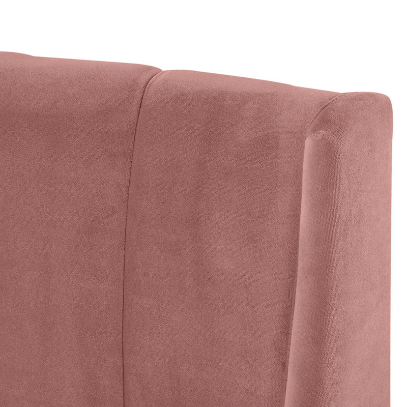Aspen - Vertical Tufted Modern Headboard Platform Bed Set by HouseOfZazla