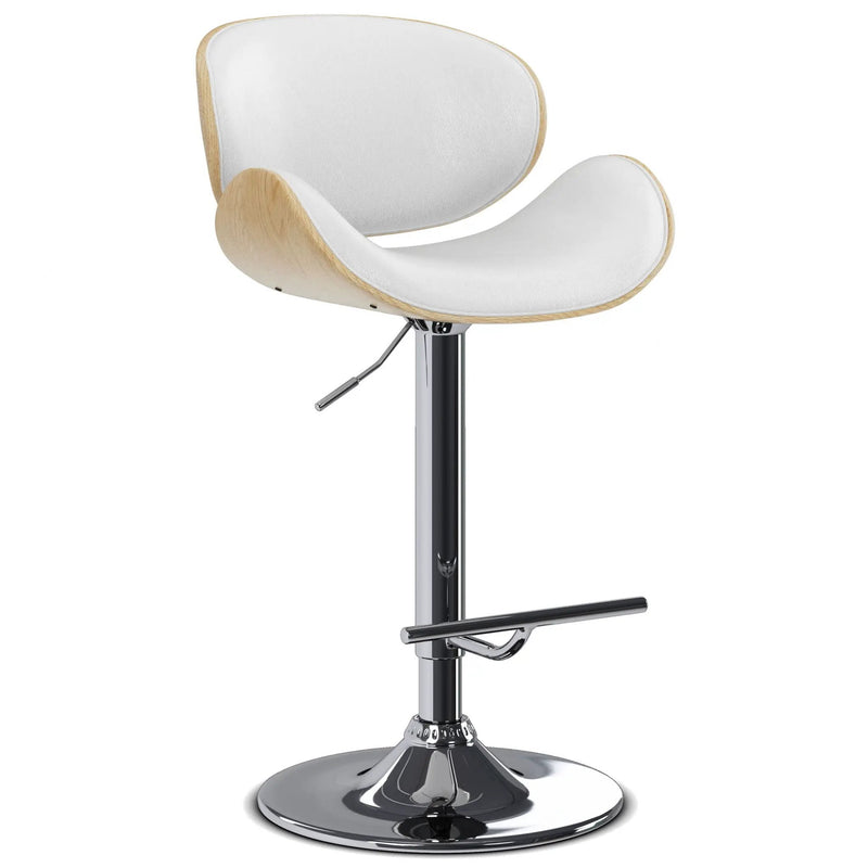Marana - Handcrafted Bentwood Adjustable Swivel Bar Stool by Unique Piece Furniture