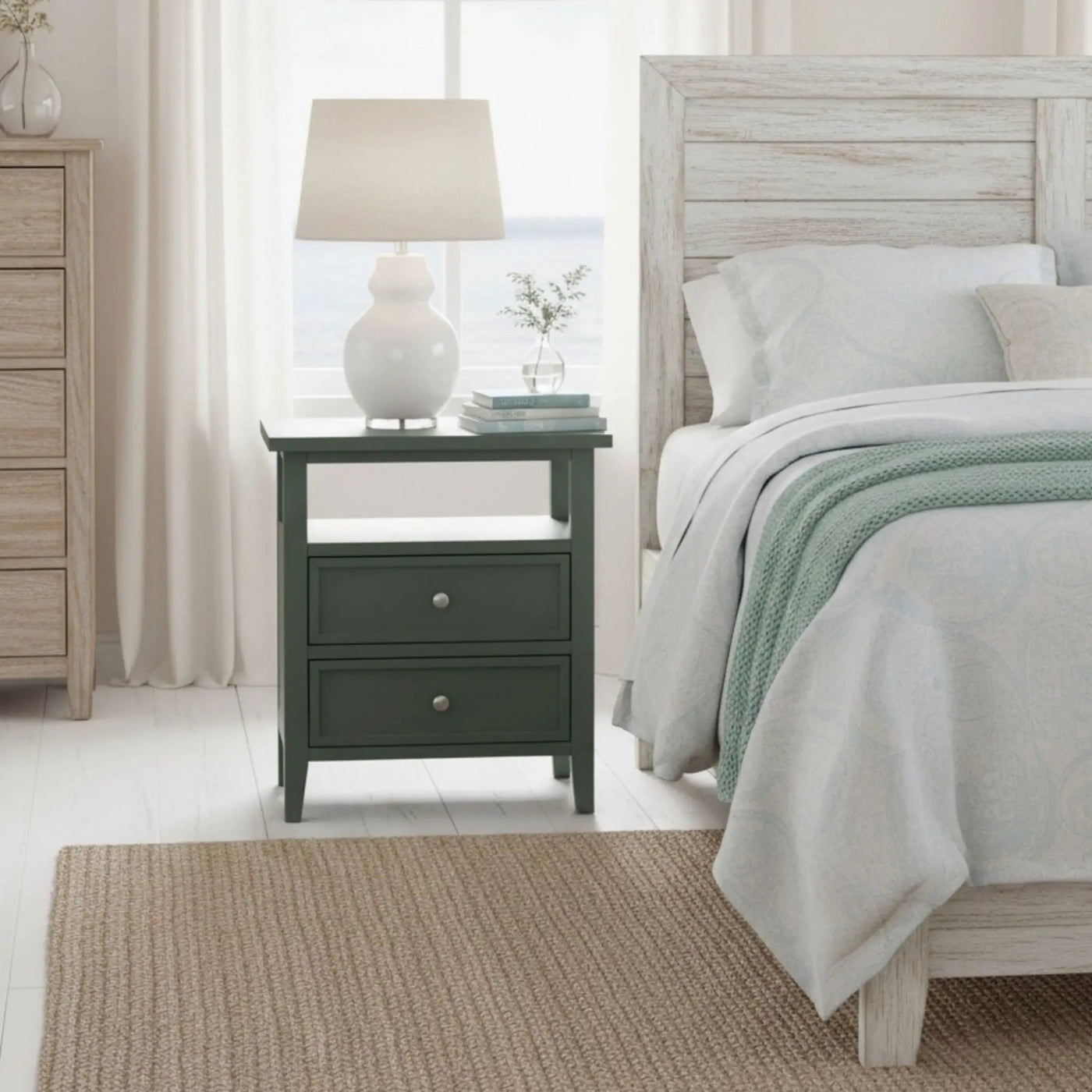 Weston - 2 Drawer Nightstand by HouseOfZazla