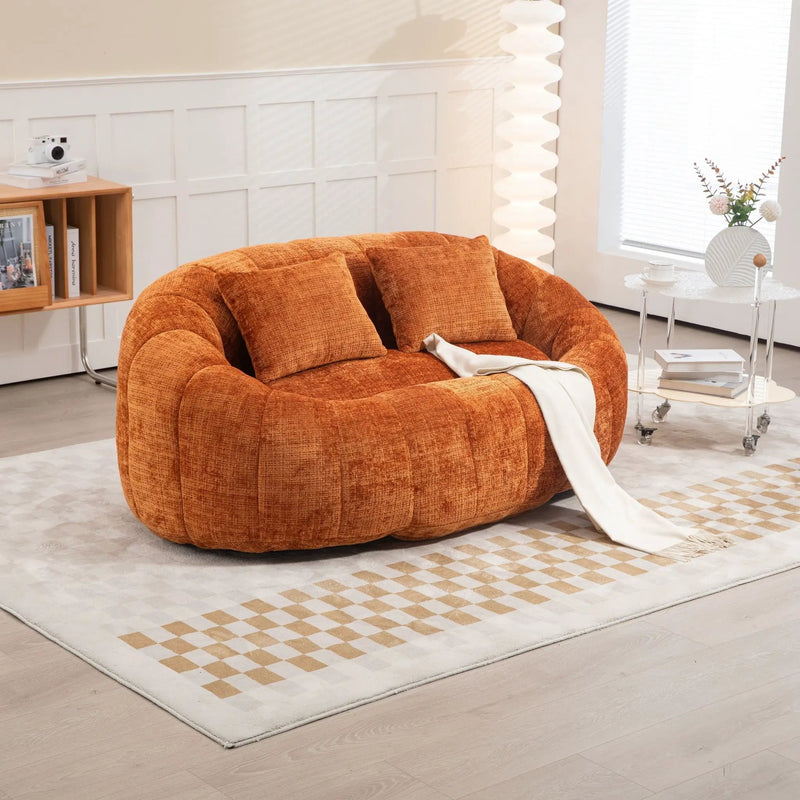 Bean Bag Lazy Sofa, Durable Comfort Lounger High Back Bean Bag Chair Couch by HouseOfZazla