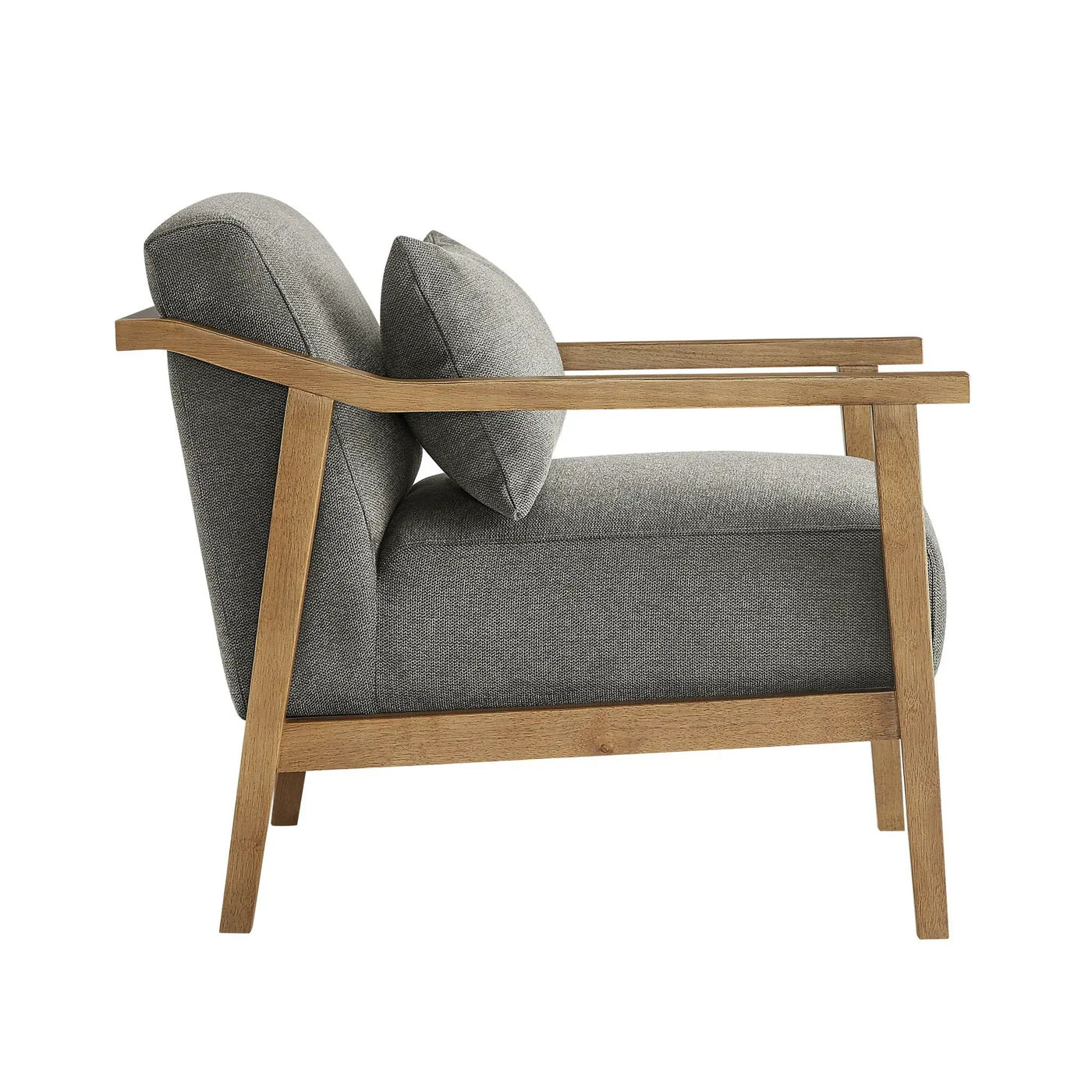 Reagan - Arm Accent Chair With Lumbar Pillow by HouseOfZazla