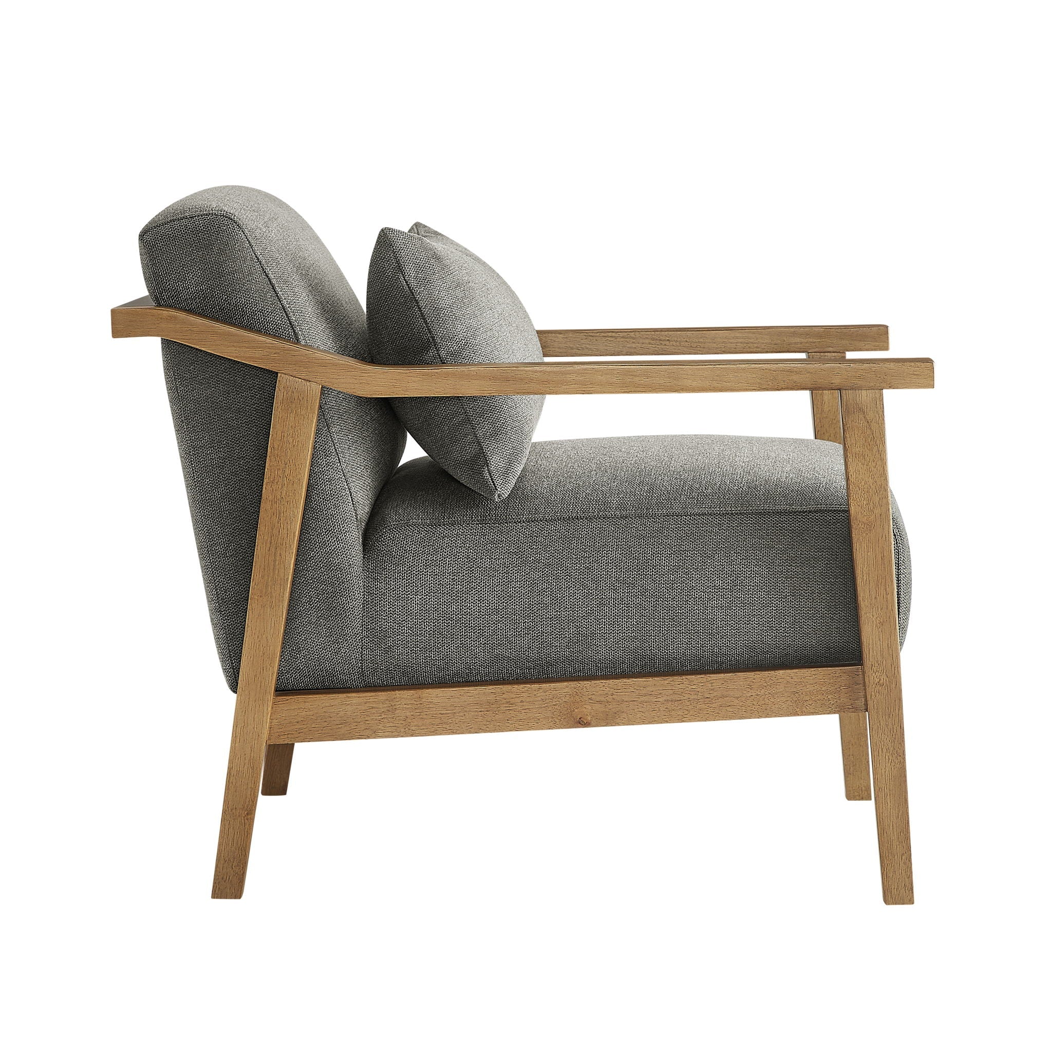 Reagan - Arm Accent Chair With Lumbar Pillow by HouseOfZazla