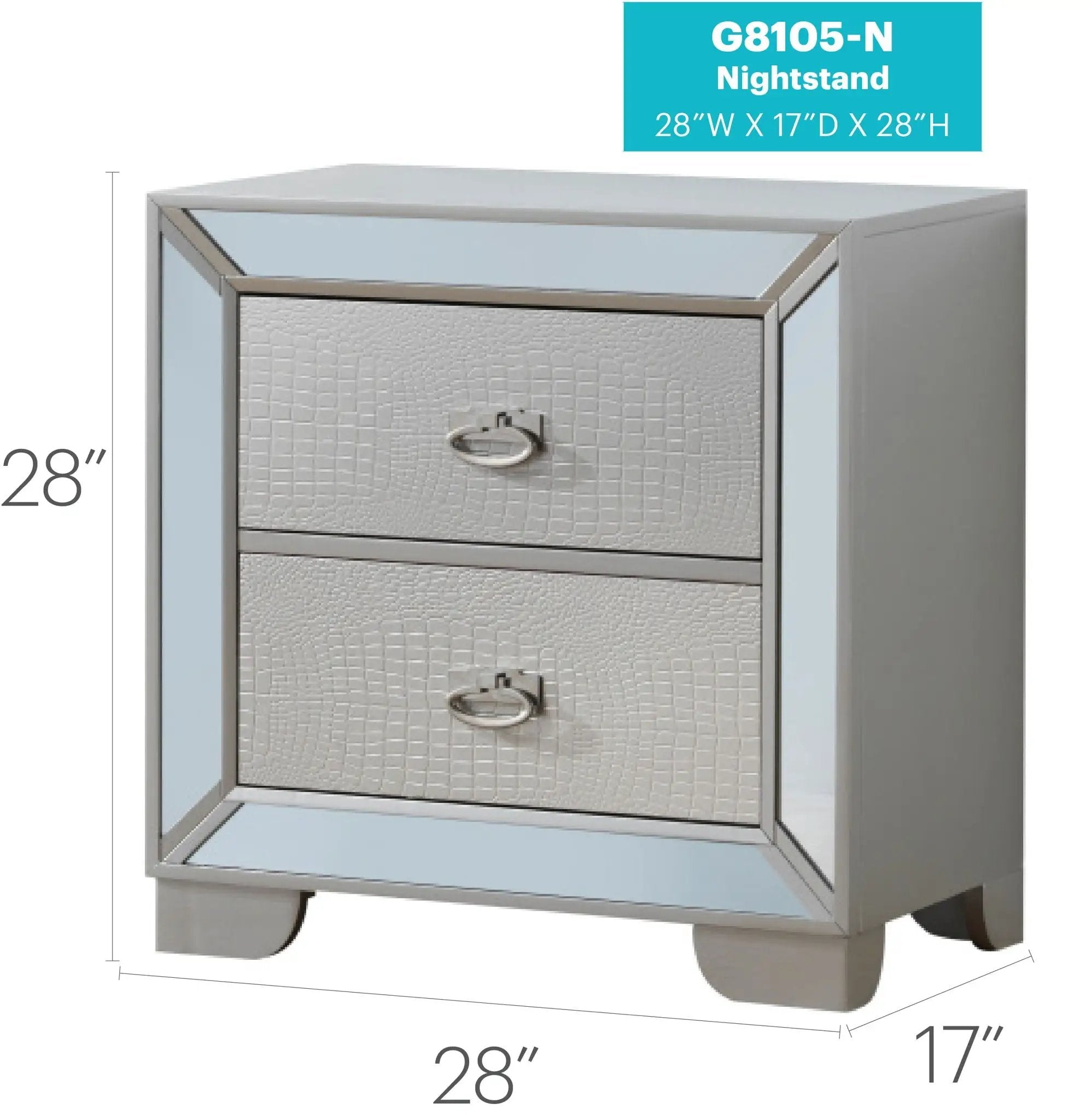 Contemporary Nightstand With Versatility by Unique Piece Furniture