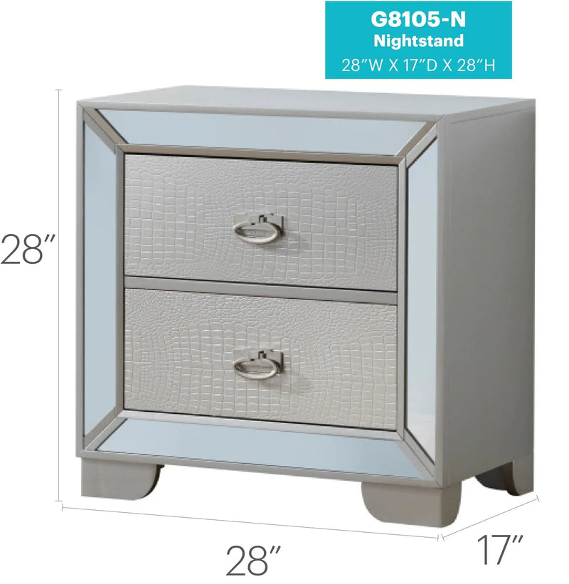 Contemporary Nightstand With Versatility by Unique Piece Furniture