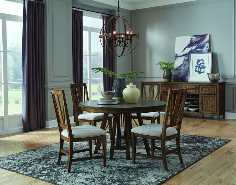 Bay Creek - Dining Side Chair With Upholstered Seat (Set of 2) - Toasted Nutmeg by Unique Piece Furniture