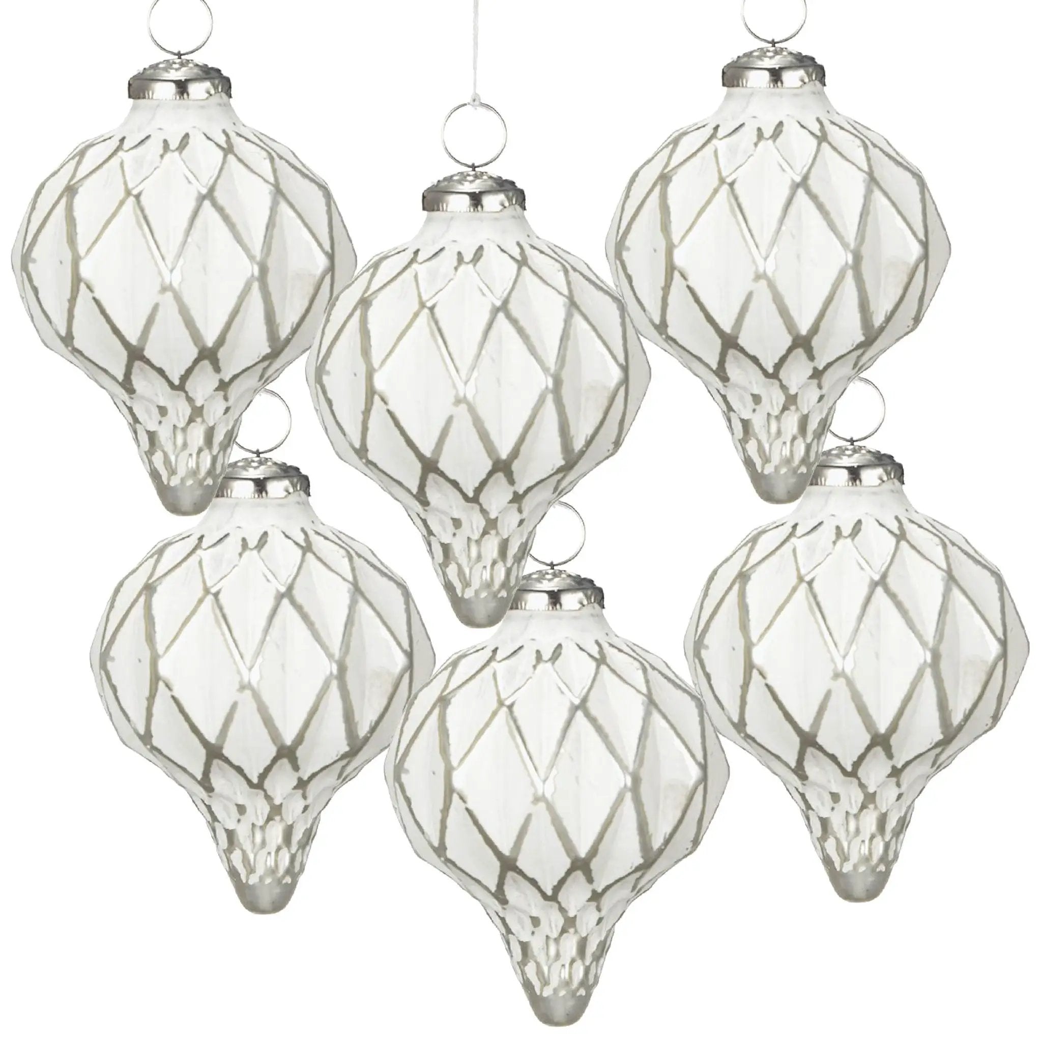 Christmas Ball Ornaments, Decorative Hanging Ball Christmas Tree Ornaments by HouseOfZazla