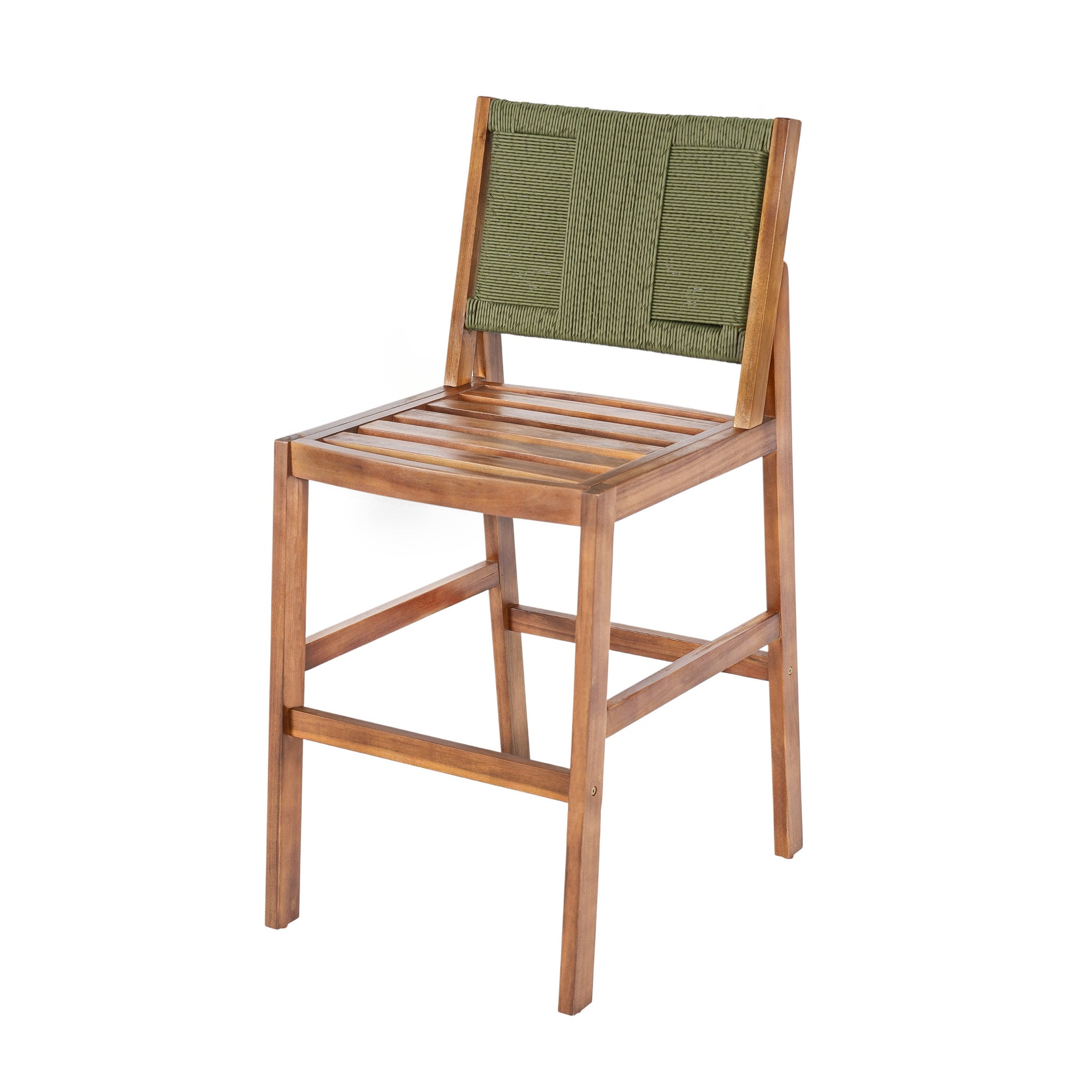 4 Pieces Arly Green Outdoor Bar Stool Set by HouseOfZazla