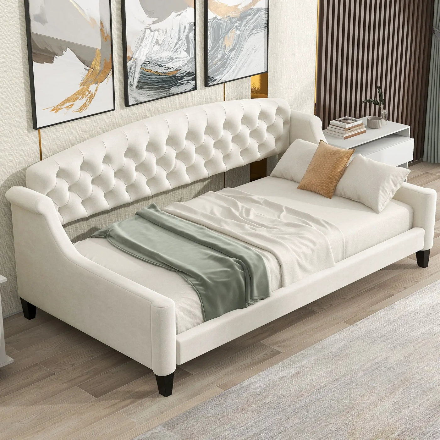 Modern Tufted Button Daybed by HouseOfZazla