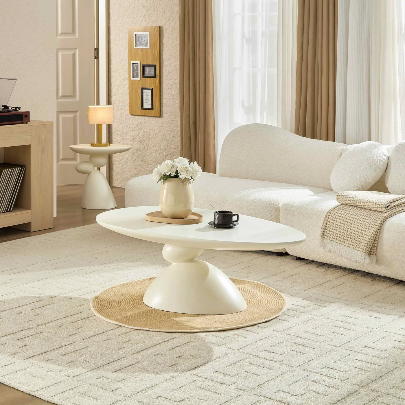 Lucky Stone Shaped Table by HouseOfZazla