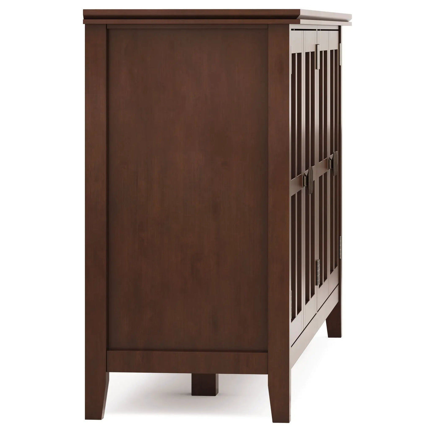 Artisan - Handcrafted Wide 4 Door Storage Cabinet by Unique Piece Furniture